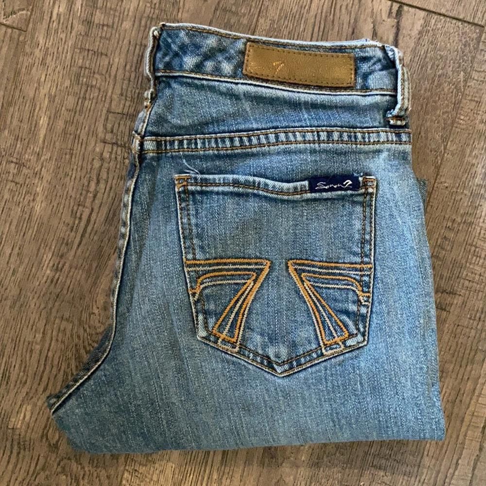 Studio Seven Seven7 Premium Capri Cuffed Jeans, Size 27 Size 27" / US 4 / IT 40 - 5 Thumbnail
