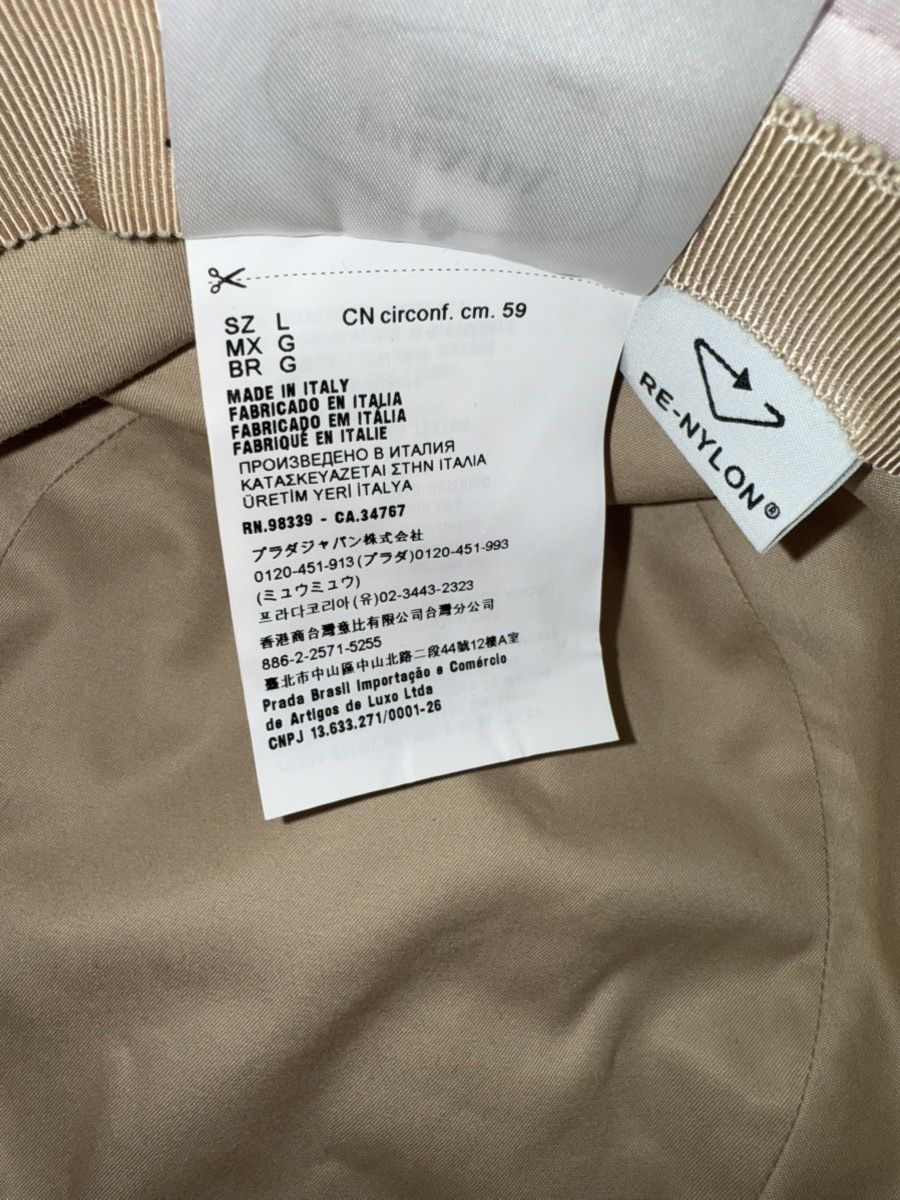 Prada Prada Milano Re-Nylon Bucket Hat Size ONE SIZE - 6 Thumbnail