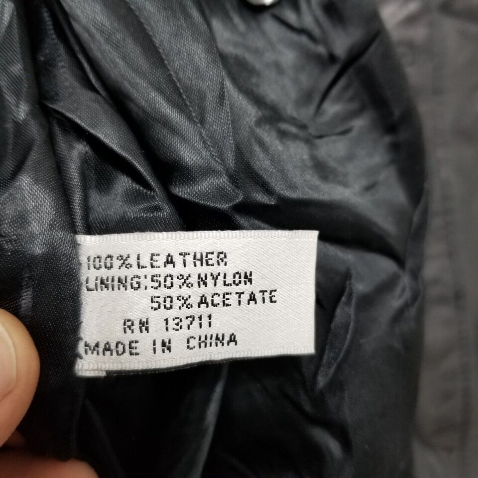 Other Valerie Stevens Leather Jacket Womens Small Pockets Belt Size S / US 4 / IT 40 - 7 Thumbnail