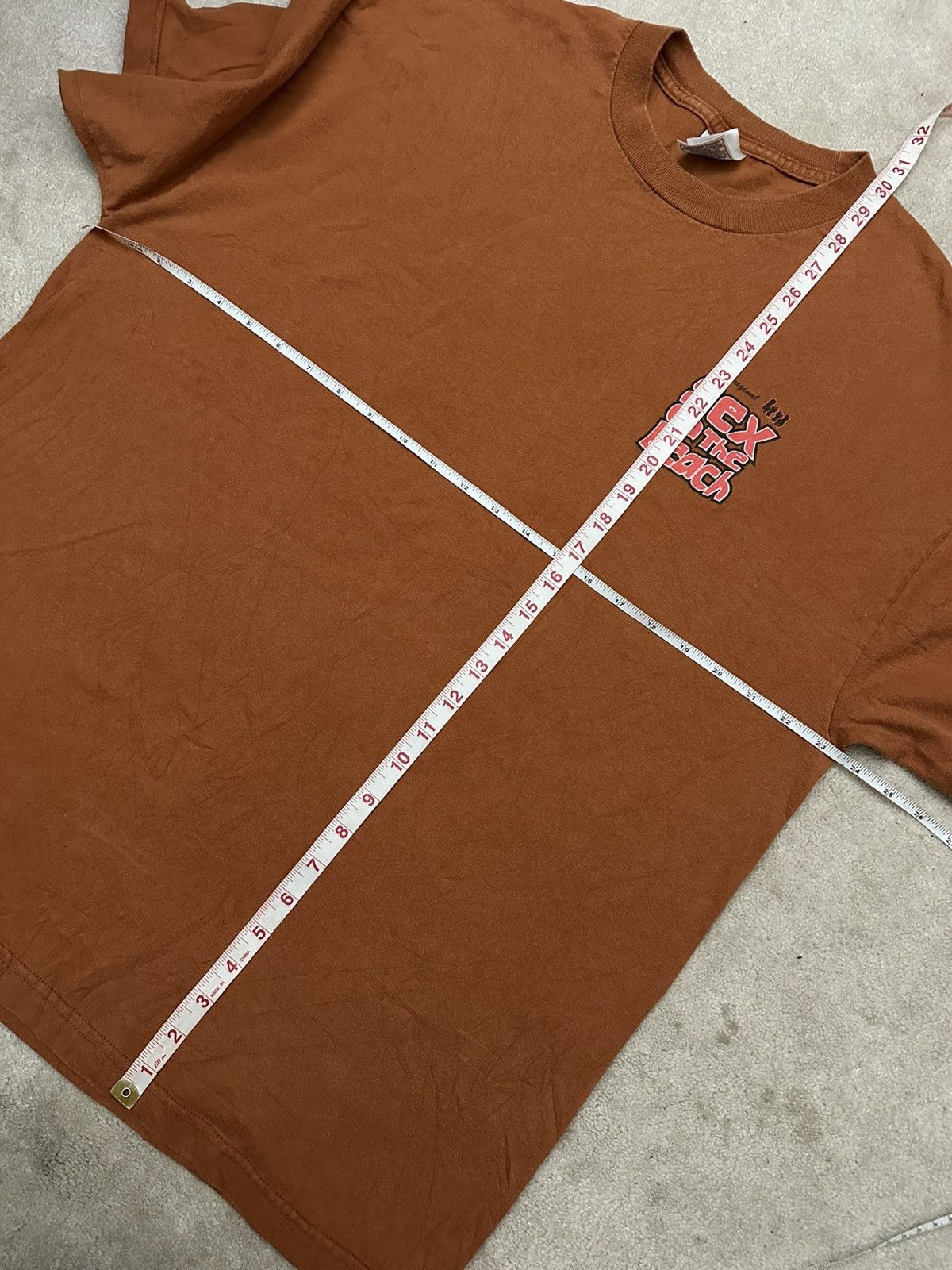 Vintage Vintage 90s Sex On The Beach Graphic Cocktail Heavy T-shirt Size US XL / EU 56 / 4 - 8 Thumbnail