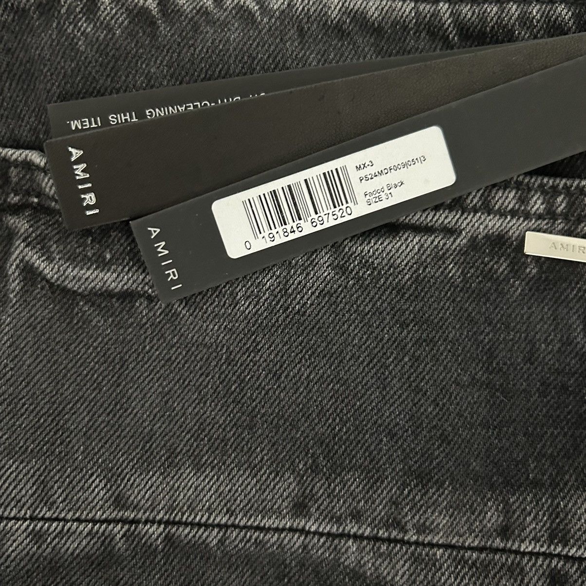 Amiri New Amiri MX-3 Straight Leg Mesh Jeans Size 31 Size US 31 - 4 Thumbnail