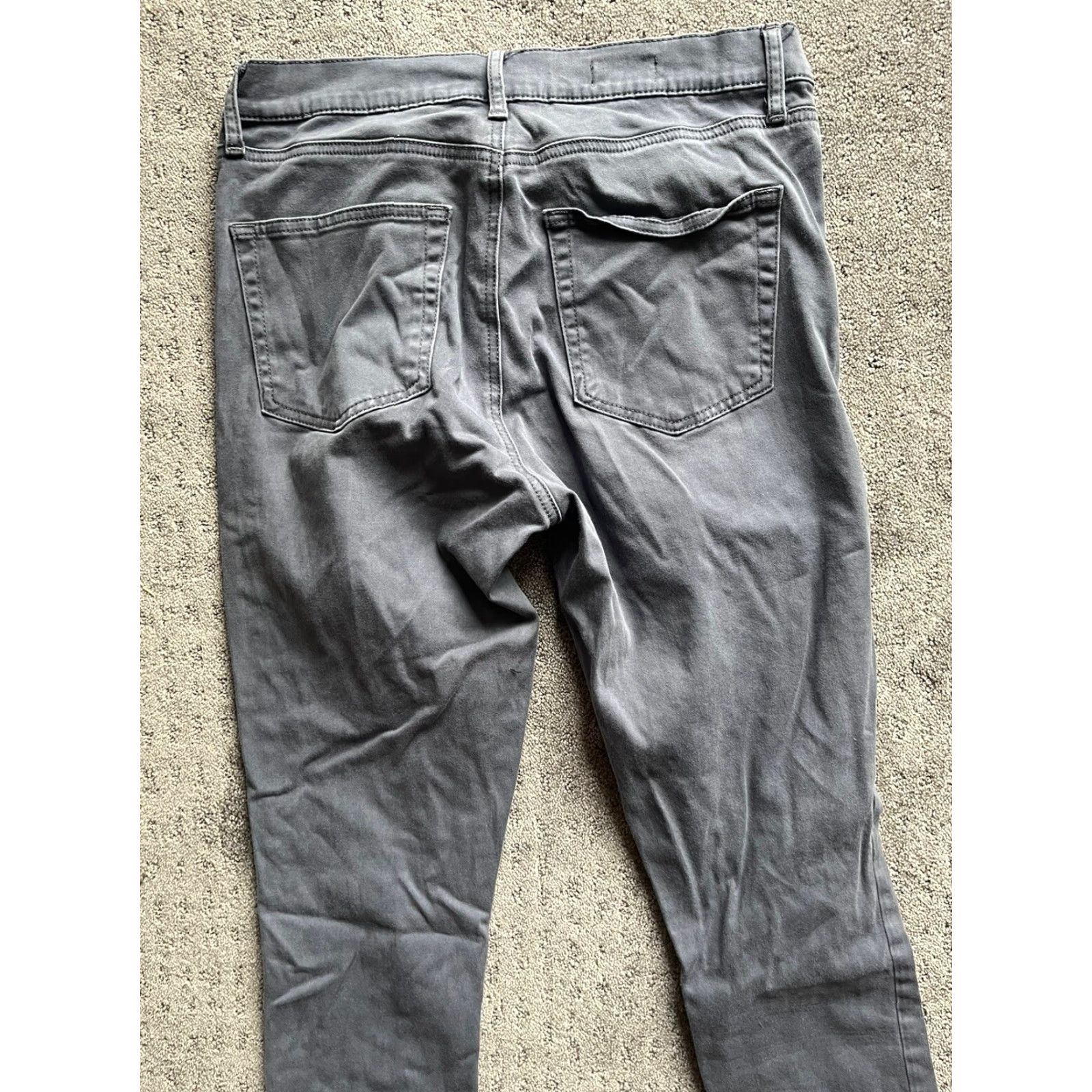 Gap VINTAGE Gap Women's Skinny Jeans High Rise Size 30 Gray Denim Cotton Blend Slim Fit Size 30" / US 8 / IT 44 - 4 Thumbnail