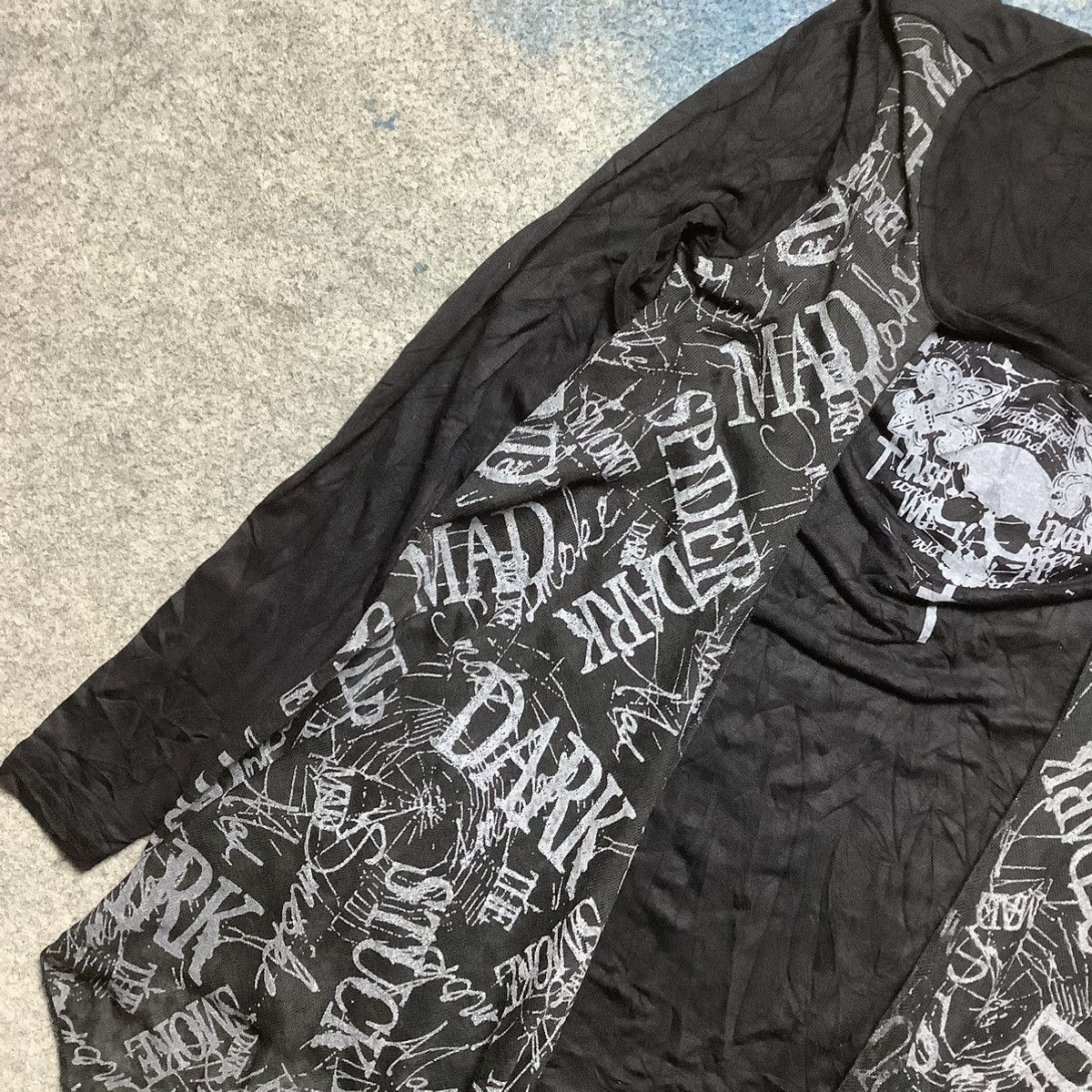 If Six Was Nine × Japanese Brand × Le Grande Bleu (L.G.B.) Y2k Ghost of Harlem Skull Punk Longsleeve Ifsixwasnine Size ONE SIZE - 4 Thumbnail