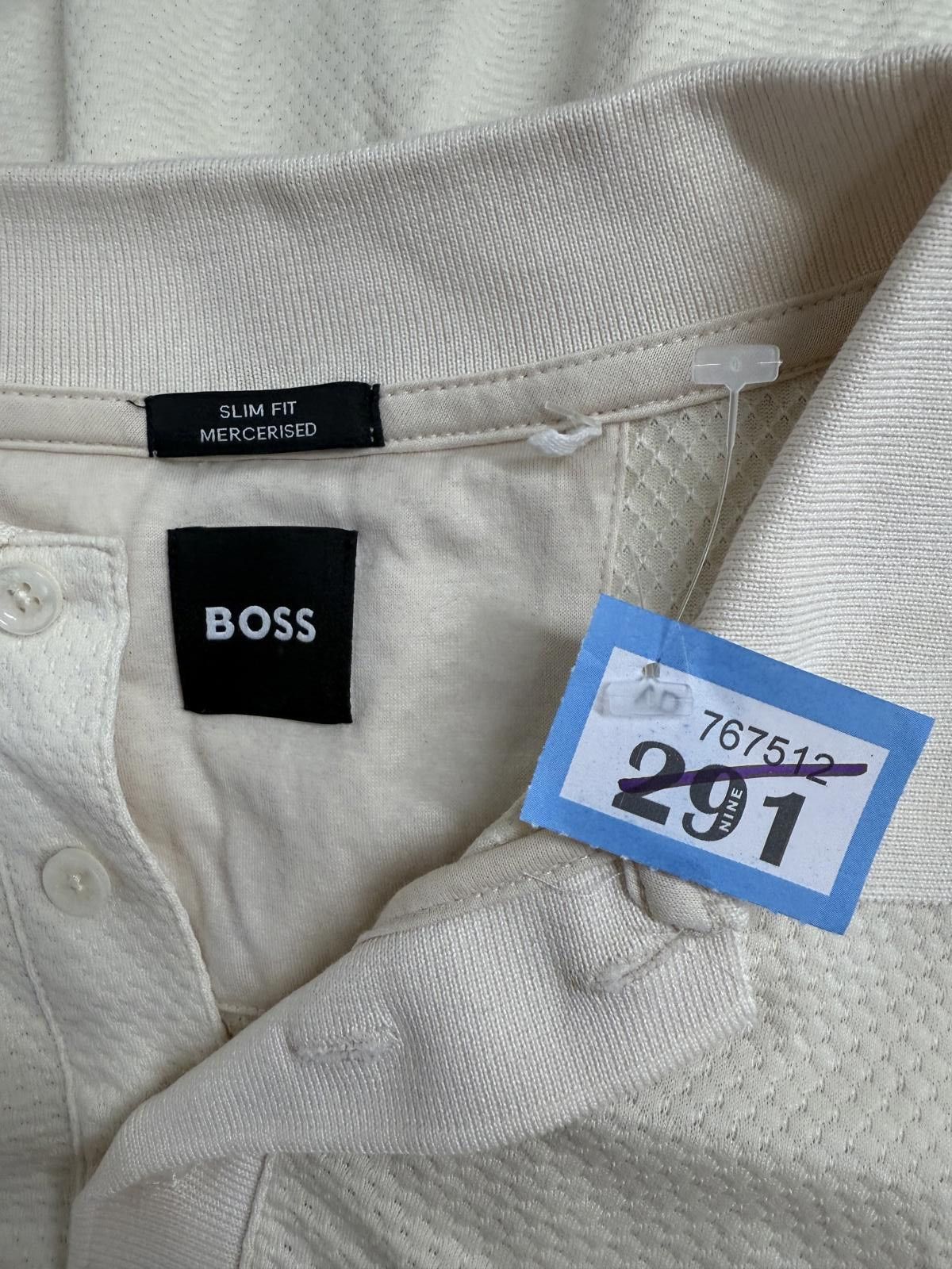 Hugo Boss BOSS Men's Beige Polo Shirt Size US S / EU 44-46 / 1 - 4 Thumbnail