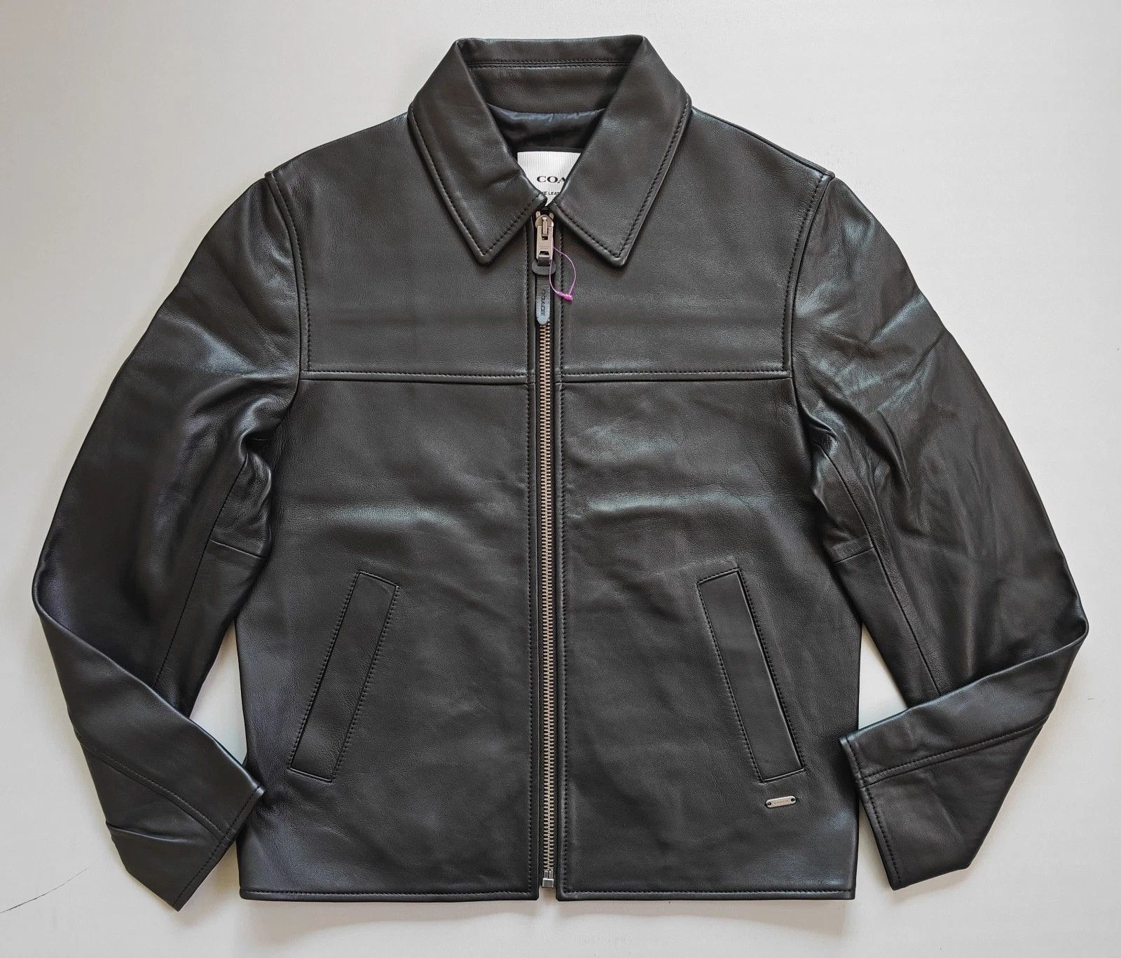 Coach Coach Leather Jacket FTP 5063 Size US XS / EU 42 / 0 - 1 Thumbnail
