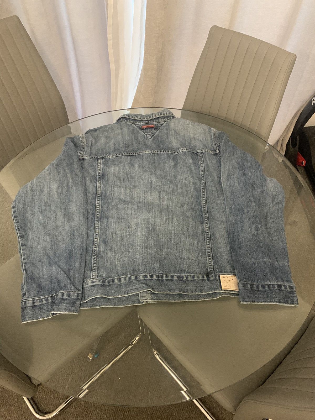 Tommy Hilfiger Light Blue Tommy Hilfiger XL Denim Jacket Size US XL / EU 56 / 4 - 3 Thumbnail