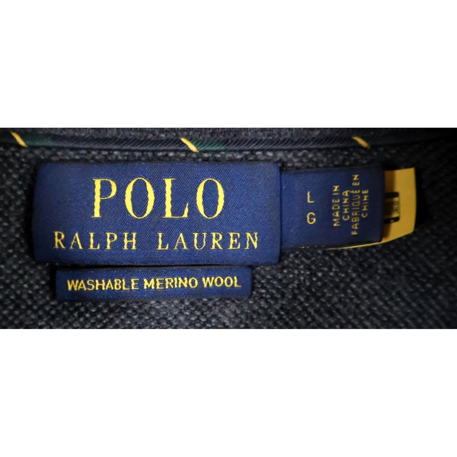 Polo Ralph Lauren Polo Ralph Lauren Sweater Shirt Mens Large Gray Lightweight Merino Wool Knit Pullover Long Sleeve Collared Casual Vintage: No Embroidered Details Size US L / EU 52-54 / 3 - 3 Thumbnail