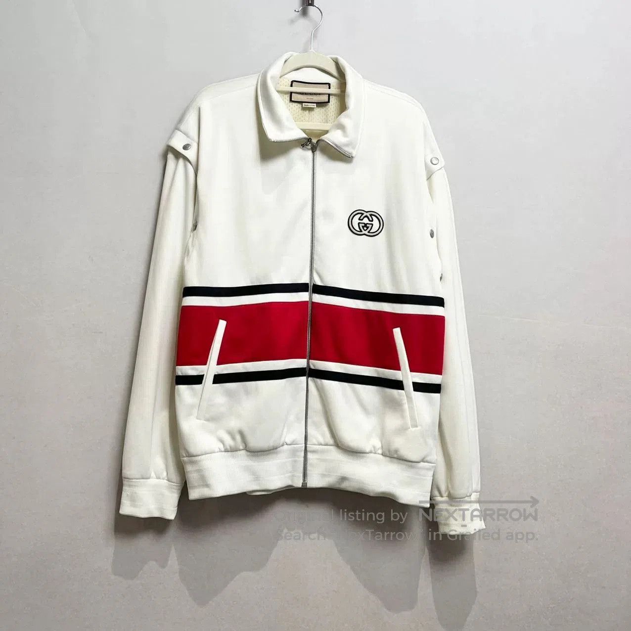 Gucci Gucci Striped Casual Long Sleeve Jacket. Size US M / EU 48-50 / 2 - 1 Thumbnail