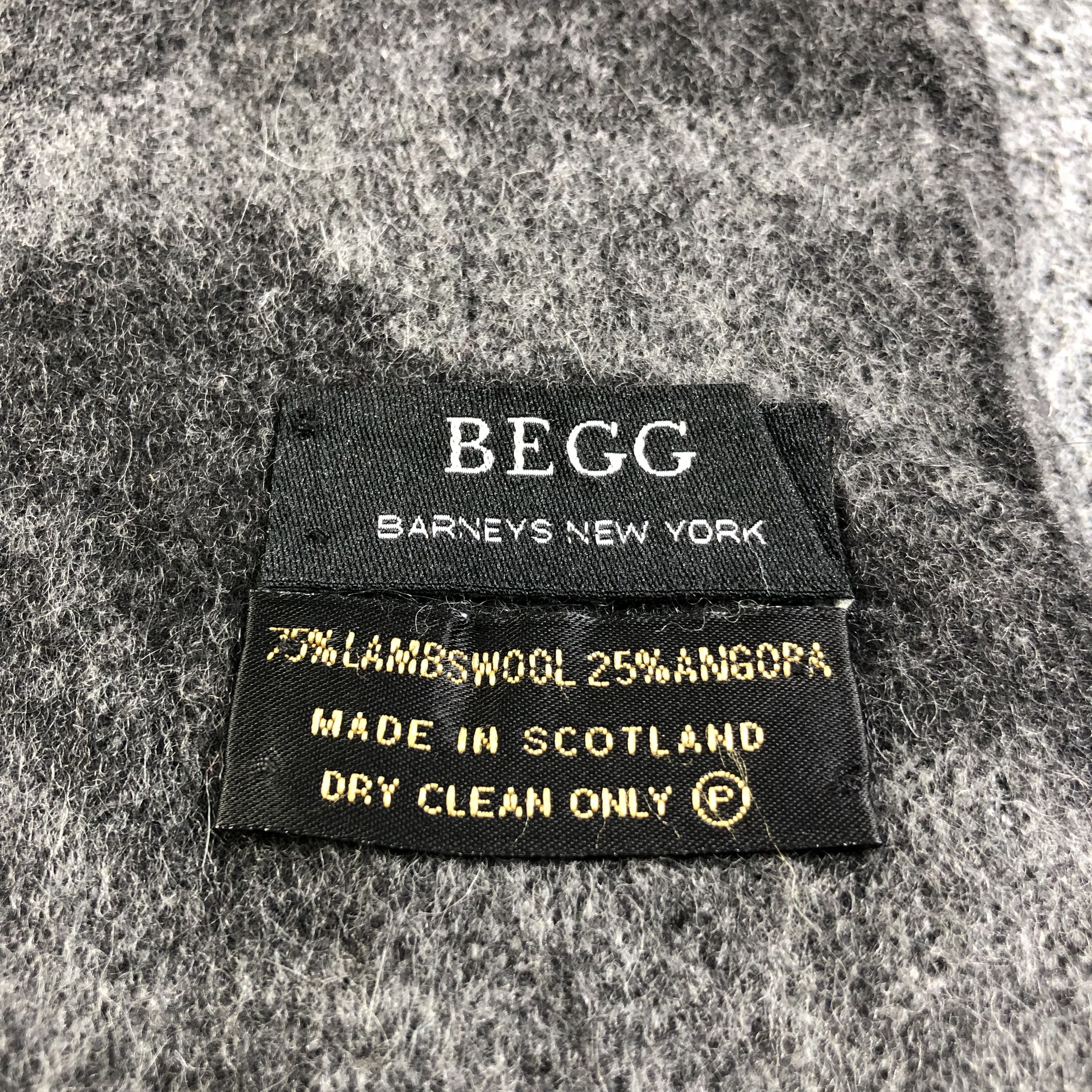 Barneys New York Begg X Barneys New York Camo Wool Angora Scarf Muffler V1939 Size ONE SIZE - 4 Thumbnail
