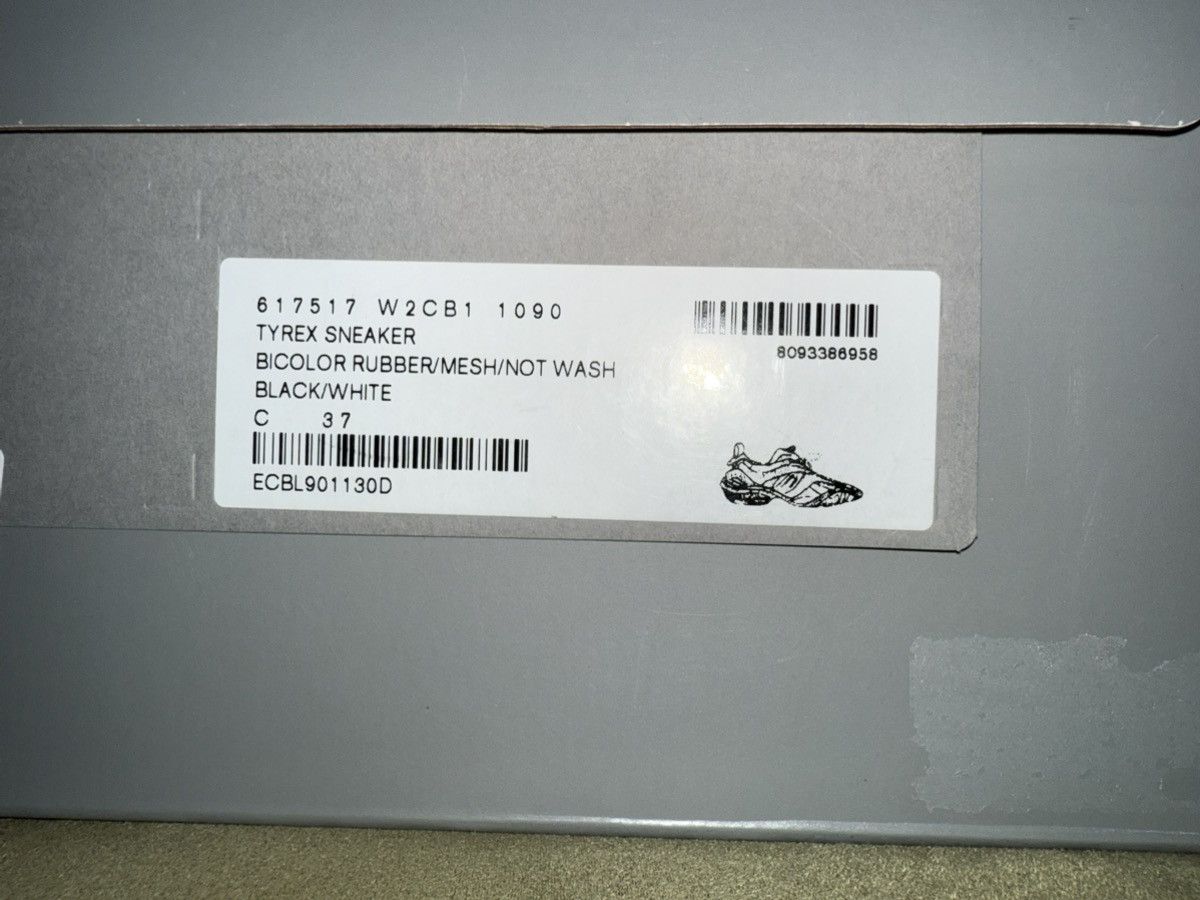 Balenciaga Balenciaga Tyrex Unisex Shoes, OG Box w/ dust & tote bag NEW Size US 7 / IT 37 - 3 Thumbnail