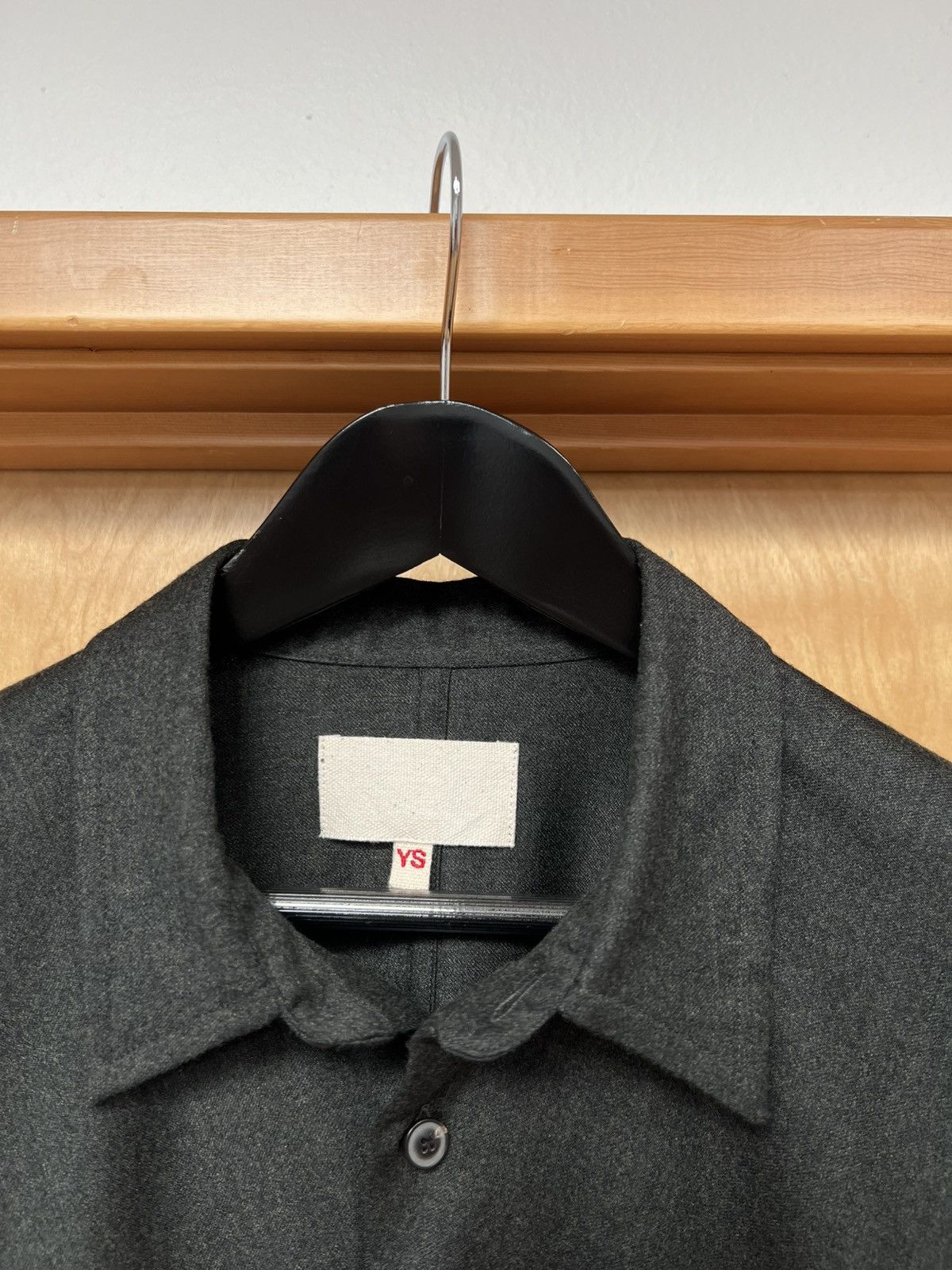 YOKO SAKAMOTO Yoko Sakamoto - Wool Shirt Size US M / EU 48-50 / 2 - 2 Thumbnail