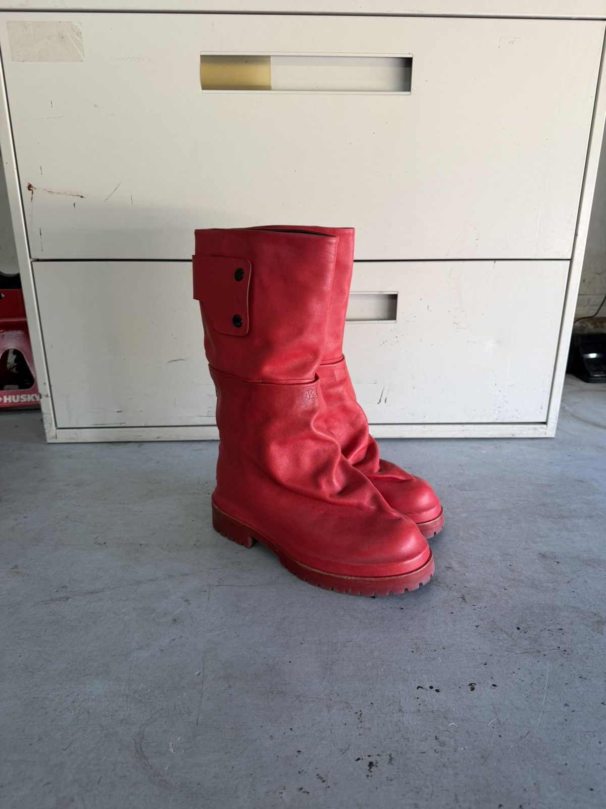 424 424 Red Dragonrider Boot Size US 7 / EU 40 - 2 Thumbnail