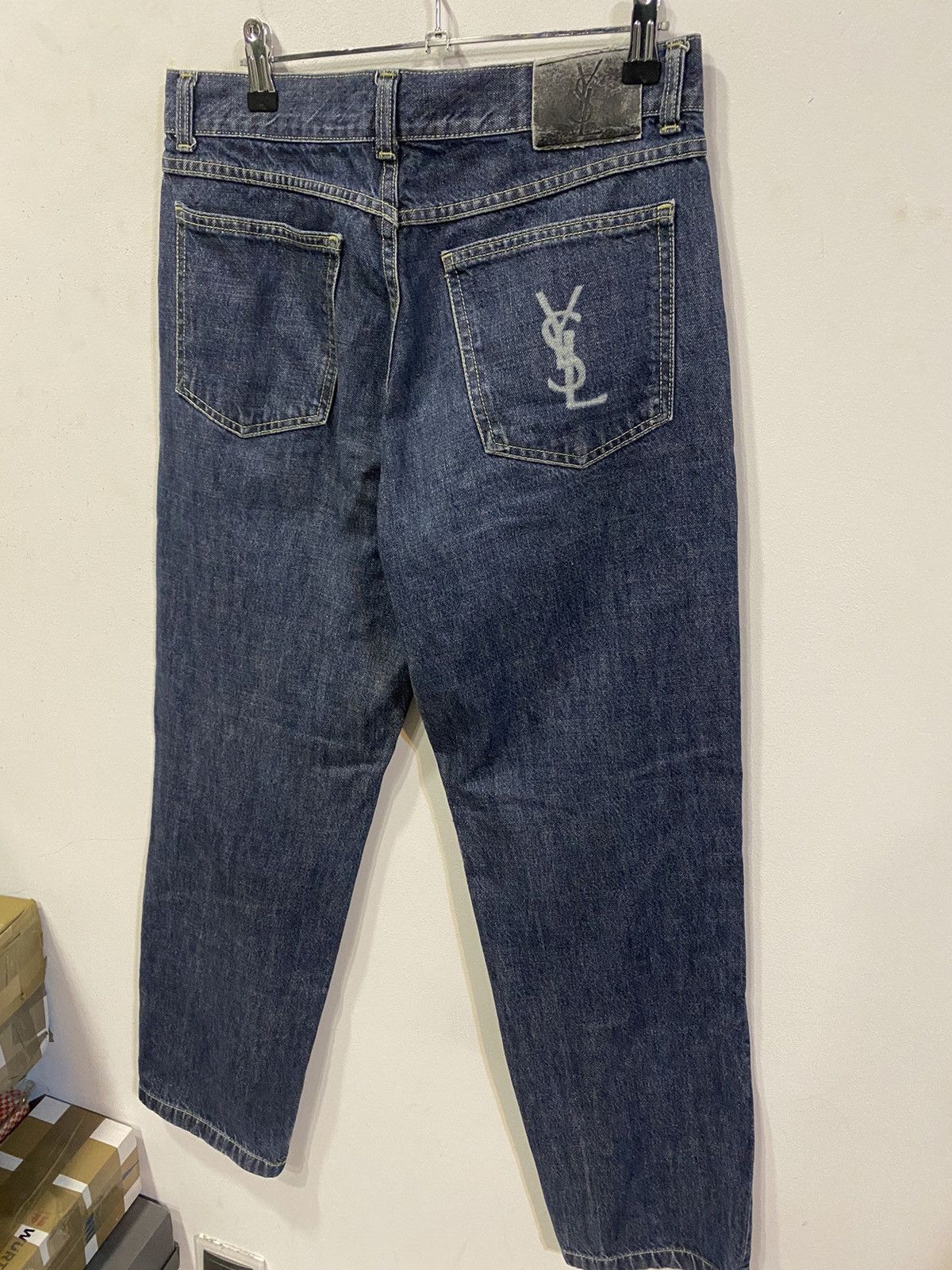 Yves Saint Laurent 32x32 YSL Jeans Denim Pants Size US 32 / EU 48 - 14 Thumbnail