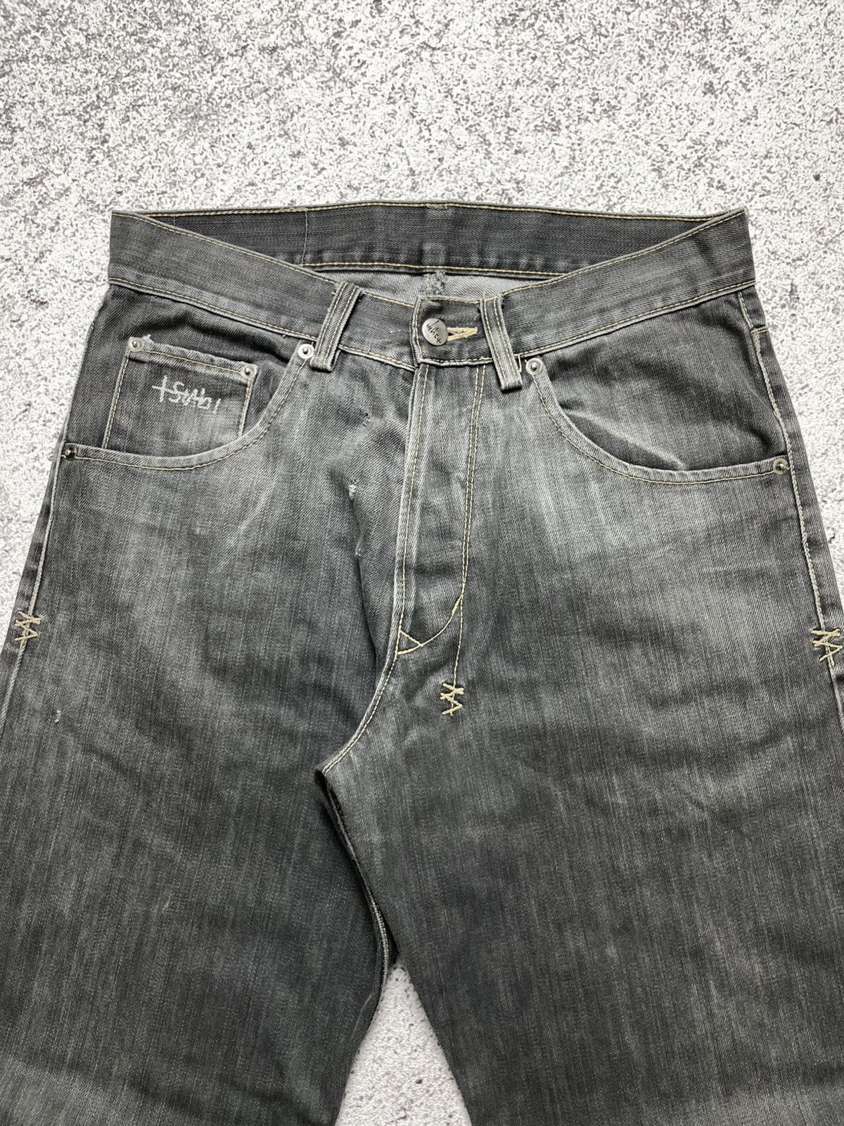 Ksubi Vintage Faded Flared Jeans Ksubi Anti K Mekanik Jeans Size US 30 / EU 46 - 3 Thumbnail