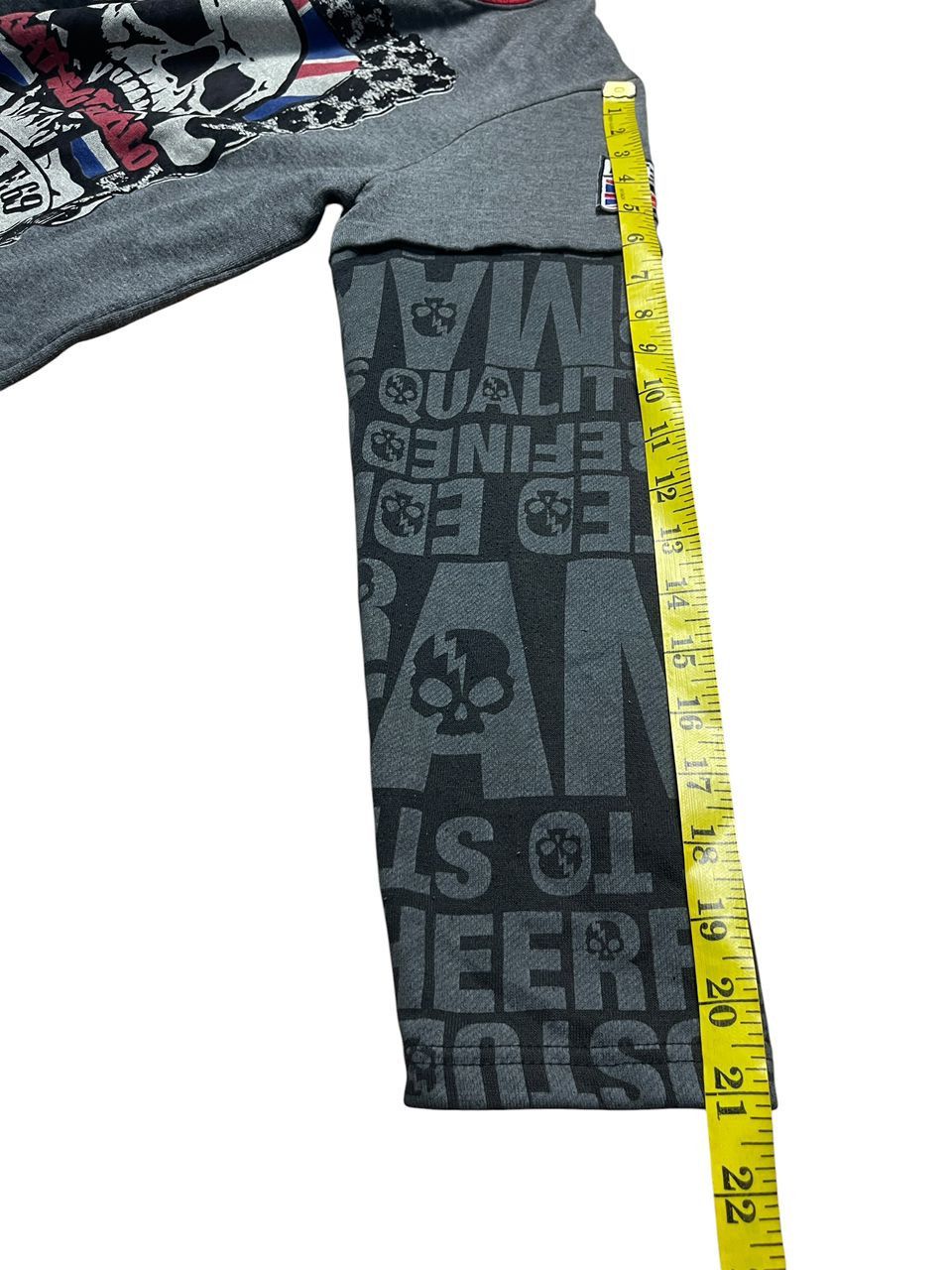 Japanese Brand BA-TSU Studio Rockstyle 69 Skull Long sleeve T-Shirt Size US XS / EU 42 / 0 - 6 Thumbnail