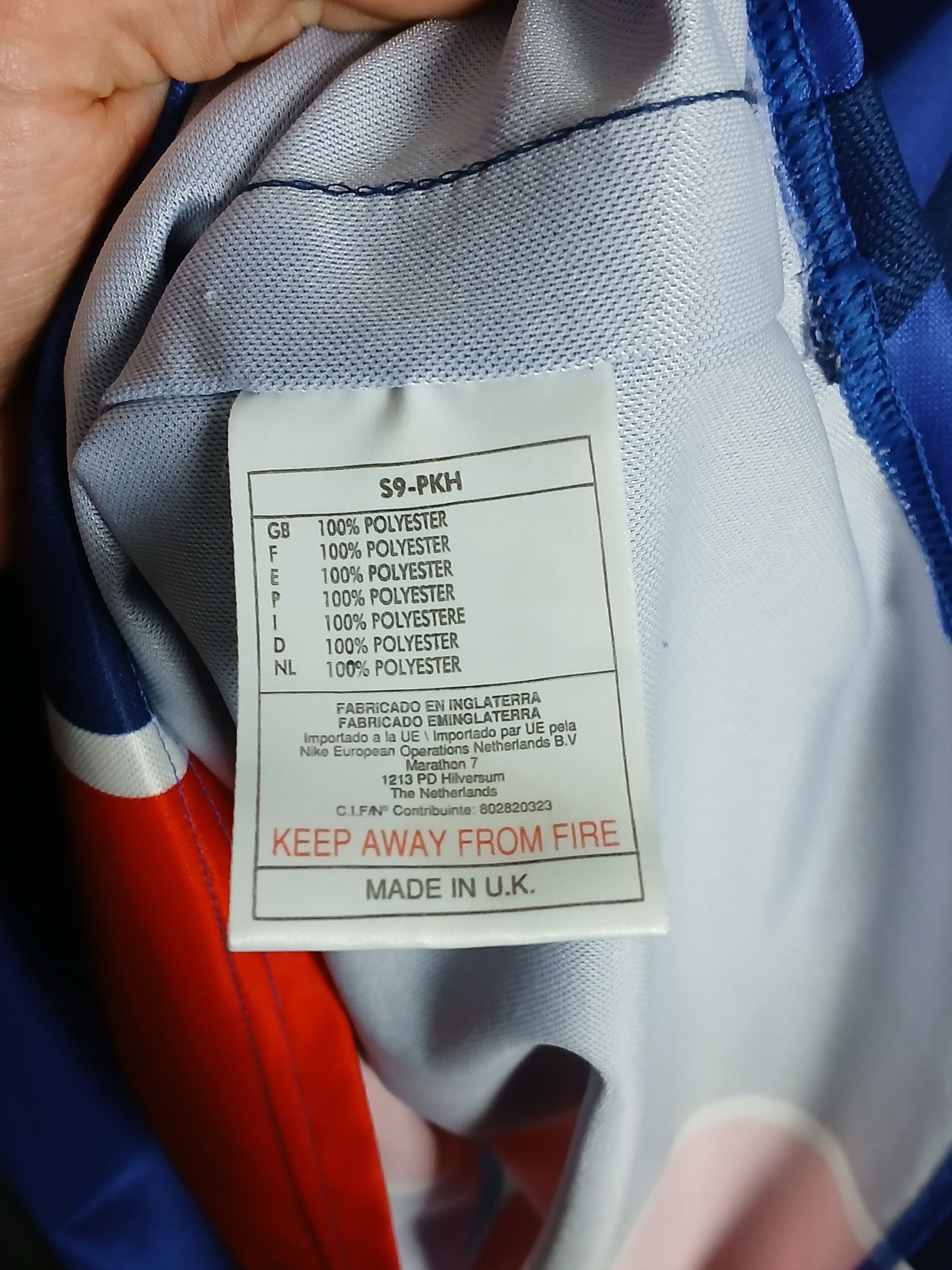 Nike × Vintage PSG Paris Saint Germain 1998/1999 Home Football Jersey Size US L / EU 52-54 / 3 - 15 Thumbnail