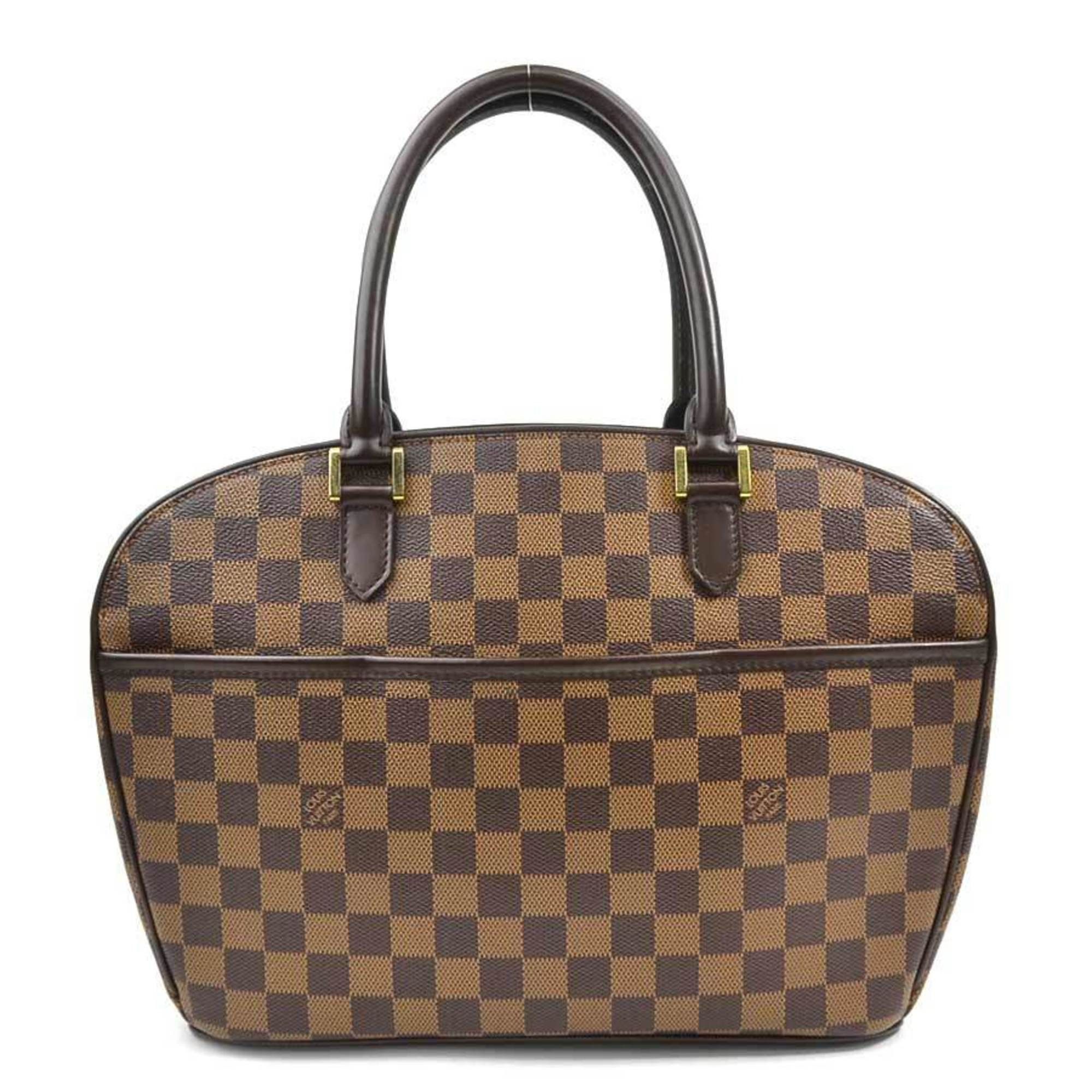 Louis Vuitton Louis Vuitton Damier Saria Horizontal Handbag in Canvas and Ebene Leather, Women's, N51282 (h31658a) Size ONE SIZE - 1 Thumbnail