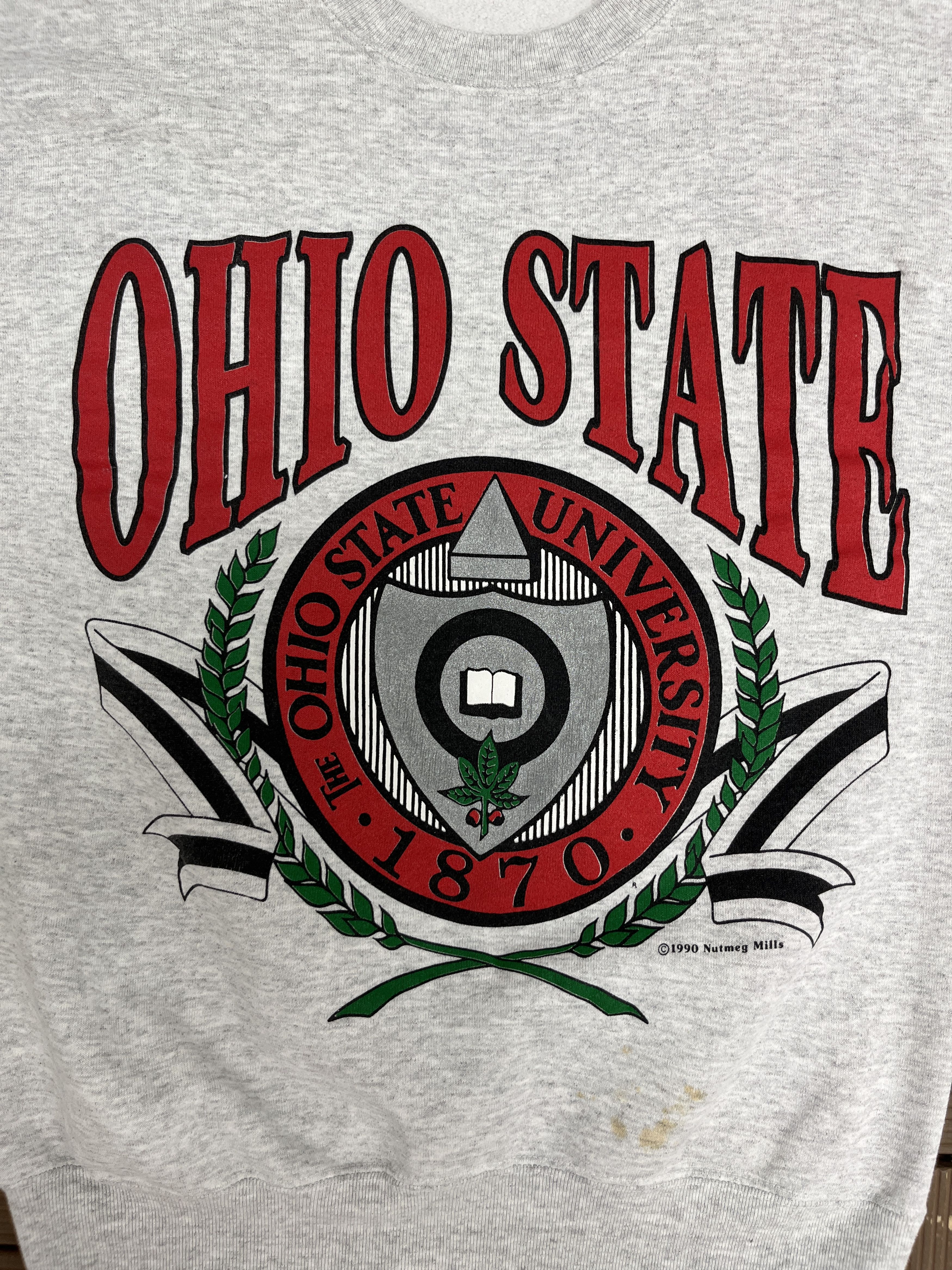 Nutmeg × Vintage Ohio State Buckeyes Vintage Sweater Crewneck Size US L / EU 52-54 / 3 - 2 Thumbnail