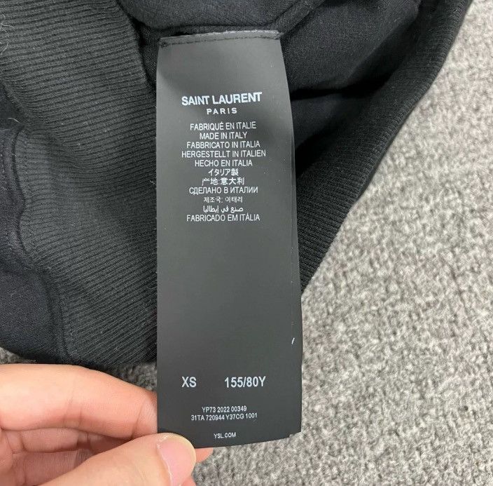 Saint Laurent Paris × Yves Saint Laurent Saint Laurent's new large hoodie2410-Nextarrow Size US XS / EU 42 / 0 - 6 Thumbnail