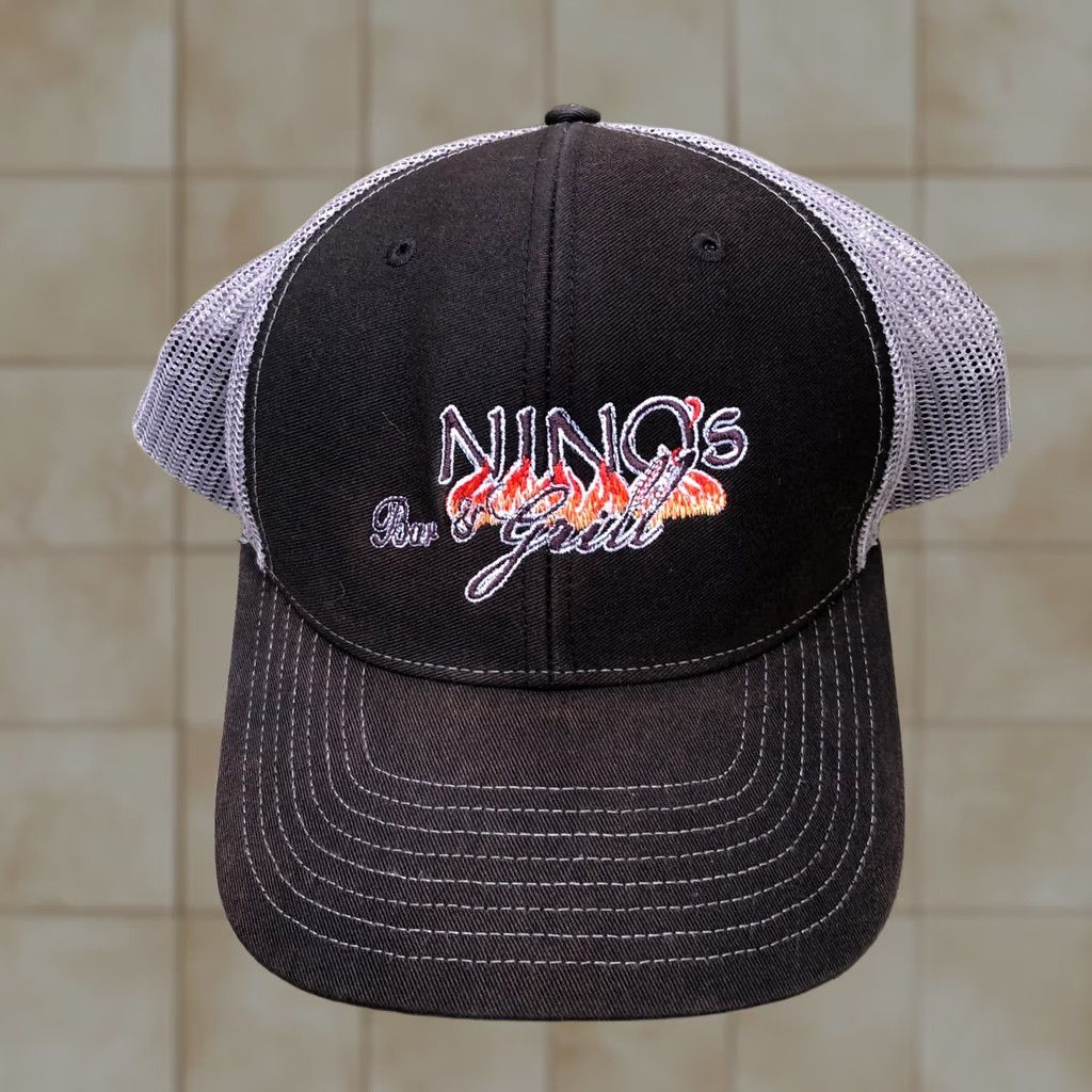 Vintage Nino's Bar & Grills Trucker Hat Men's One Size Richardson Snapback Modesto CA Black Size ONE SIZE - 1 Thumbnail