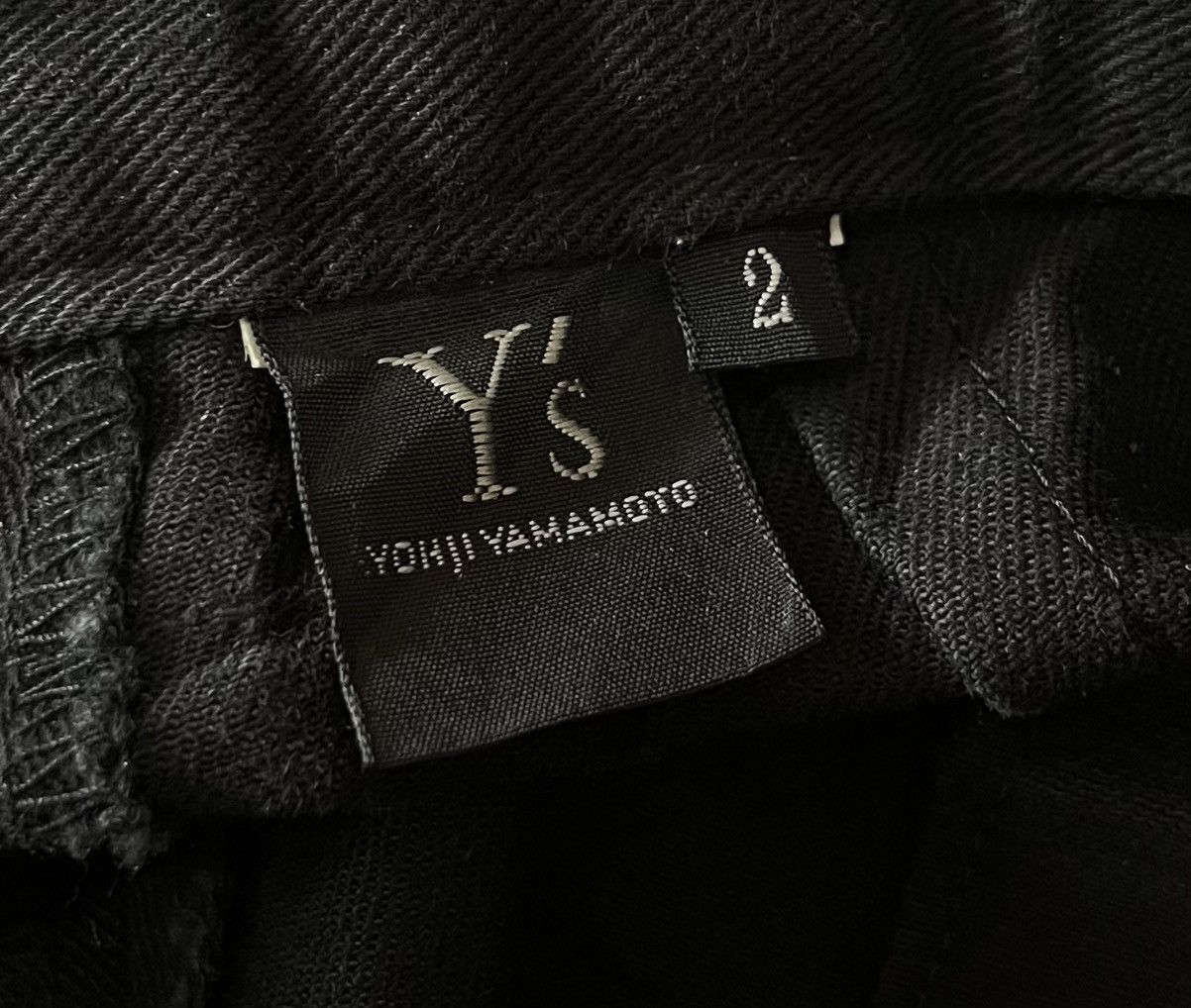 Yohji Yamamoto TAX FREE 🇺🇸 yohji yamamoto y’s double button trousers Size 26" / US 2 / IT 38 - 3 Thumbnail