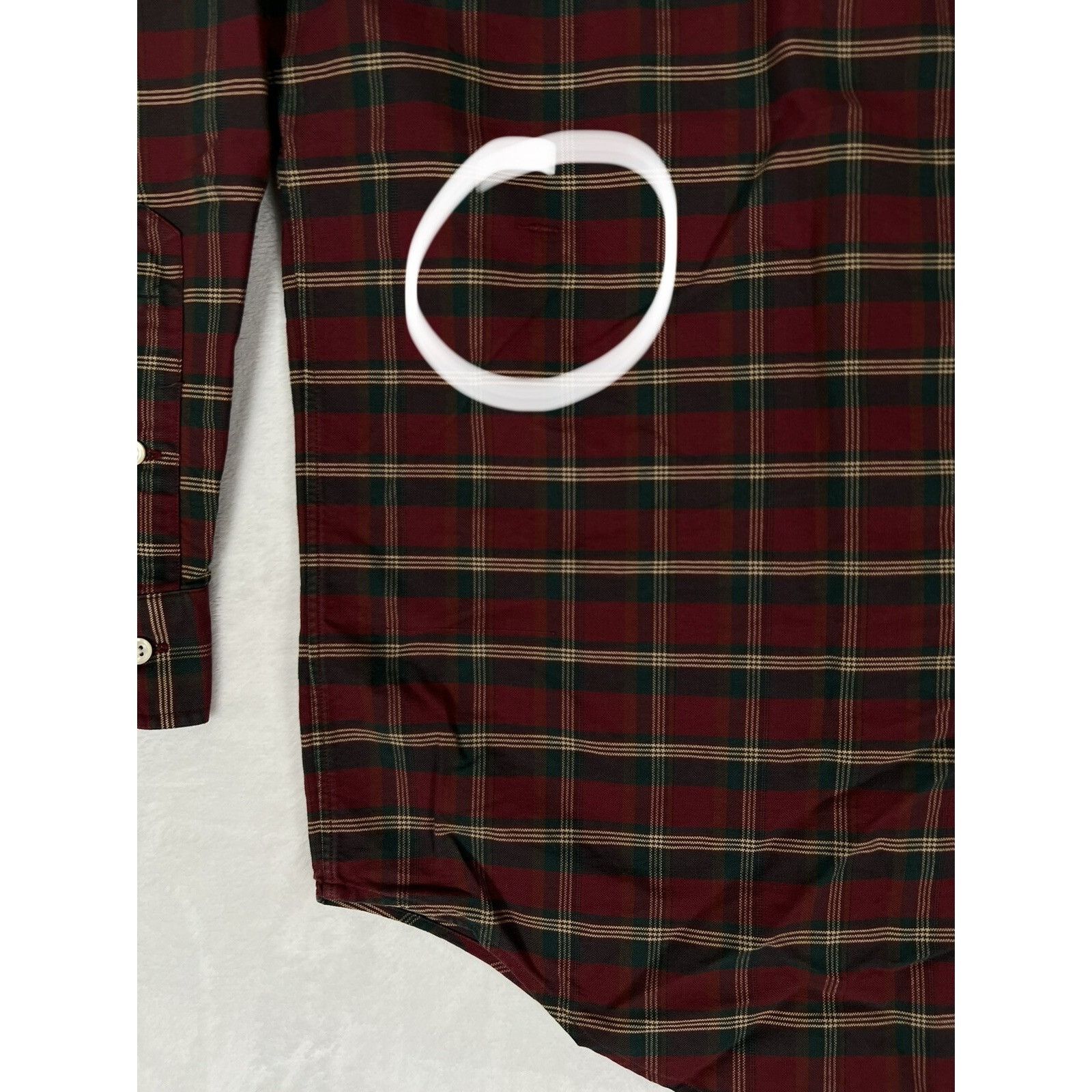Polo Ralph Lauren Ralph Lauren Button Up Plaid Long Sleeve Shirt Red Green Tan Size US XXL / EU 58 / 5 - 2 Thumbnail