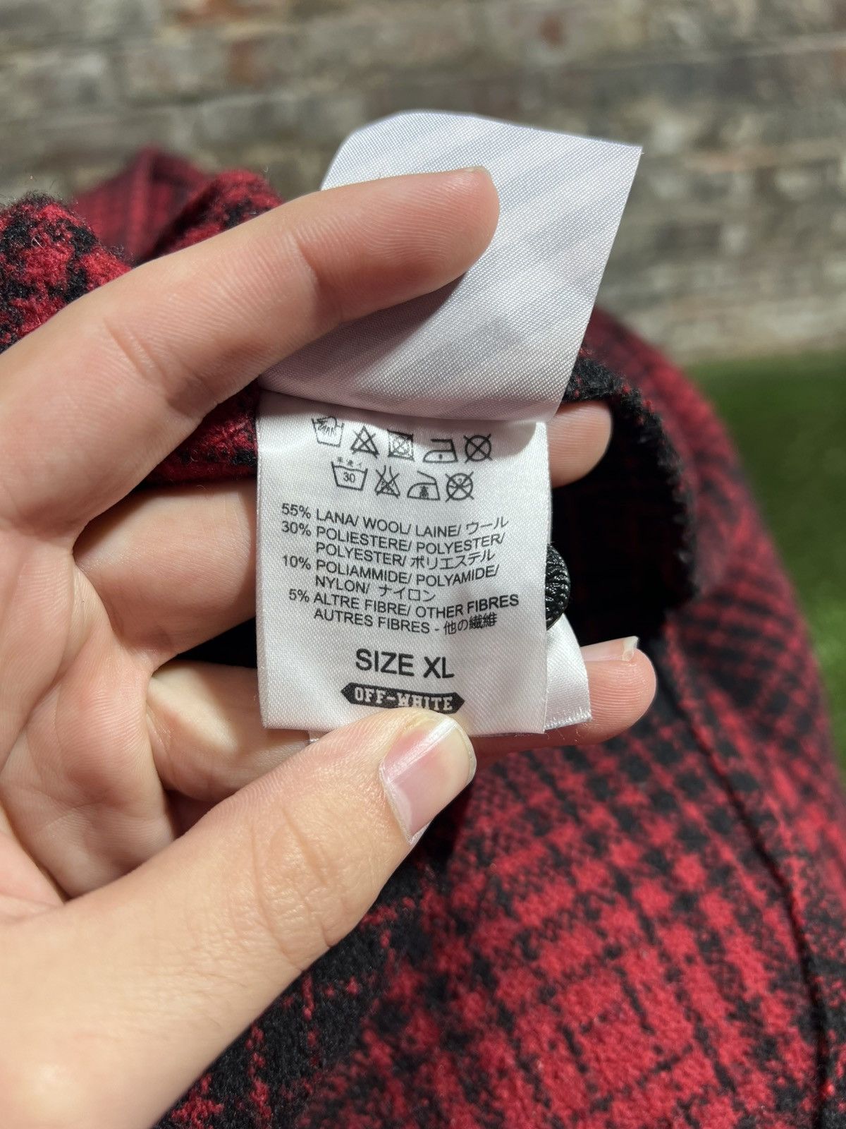 Off-White Off-White Flannel Size US XL / EU 56 / 4 - 5 Thumbnail