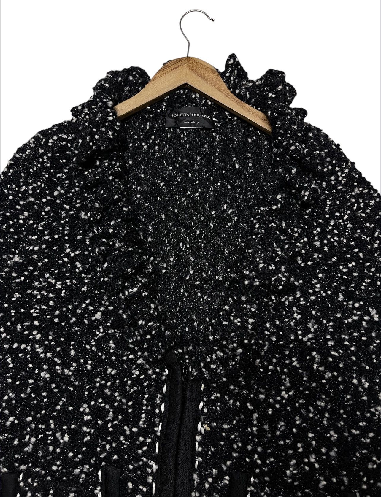 Japanese Brand Cardigan Sweater Societa ' Del Sile italy Size M / US 6-8 / IT 42-44 - 5 Thumbnail