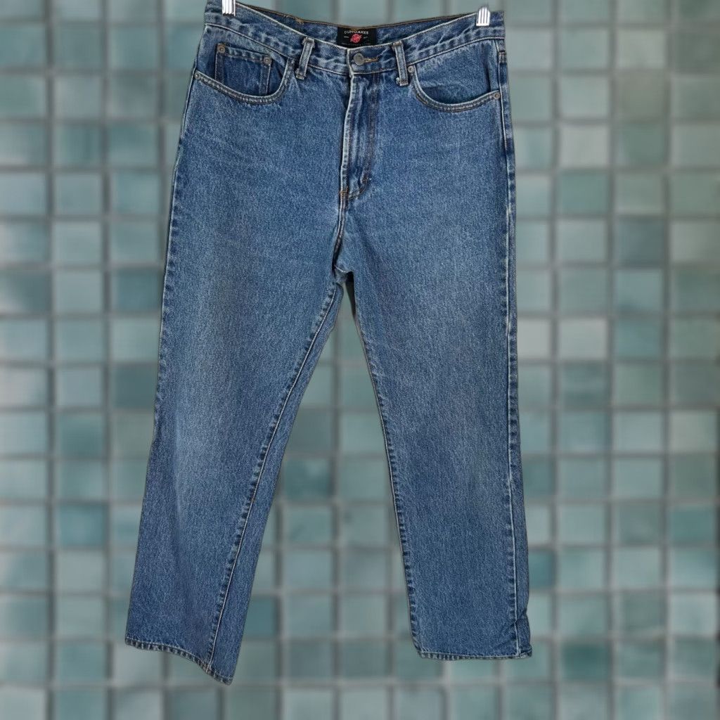 American Eagle Outfitters American Eagle Outfitters Jeans Womens 14 Blue Denim Flat Front Size 36" / US 14 / IT 50 - 1 Thumbnail