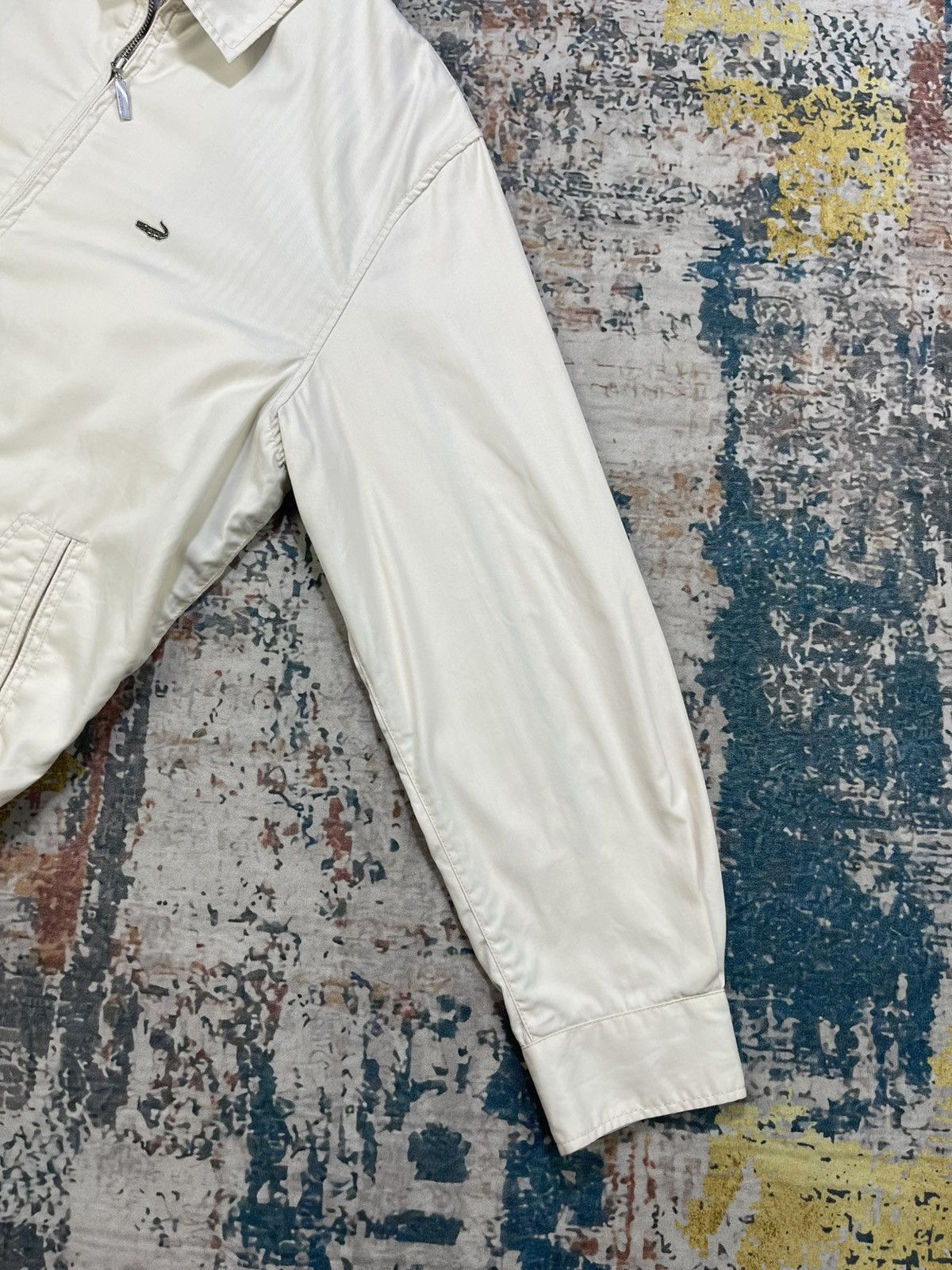 Lacoste Crocodile Zip Up Jacket Size US M / EU 48-50 / 2 - 2 Thumbnail