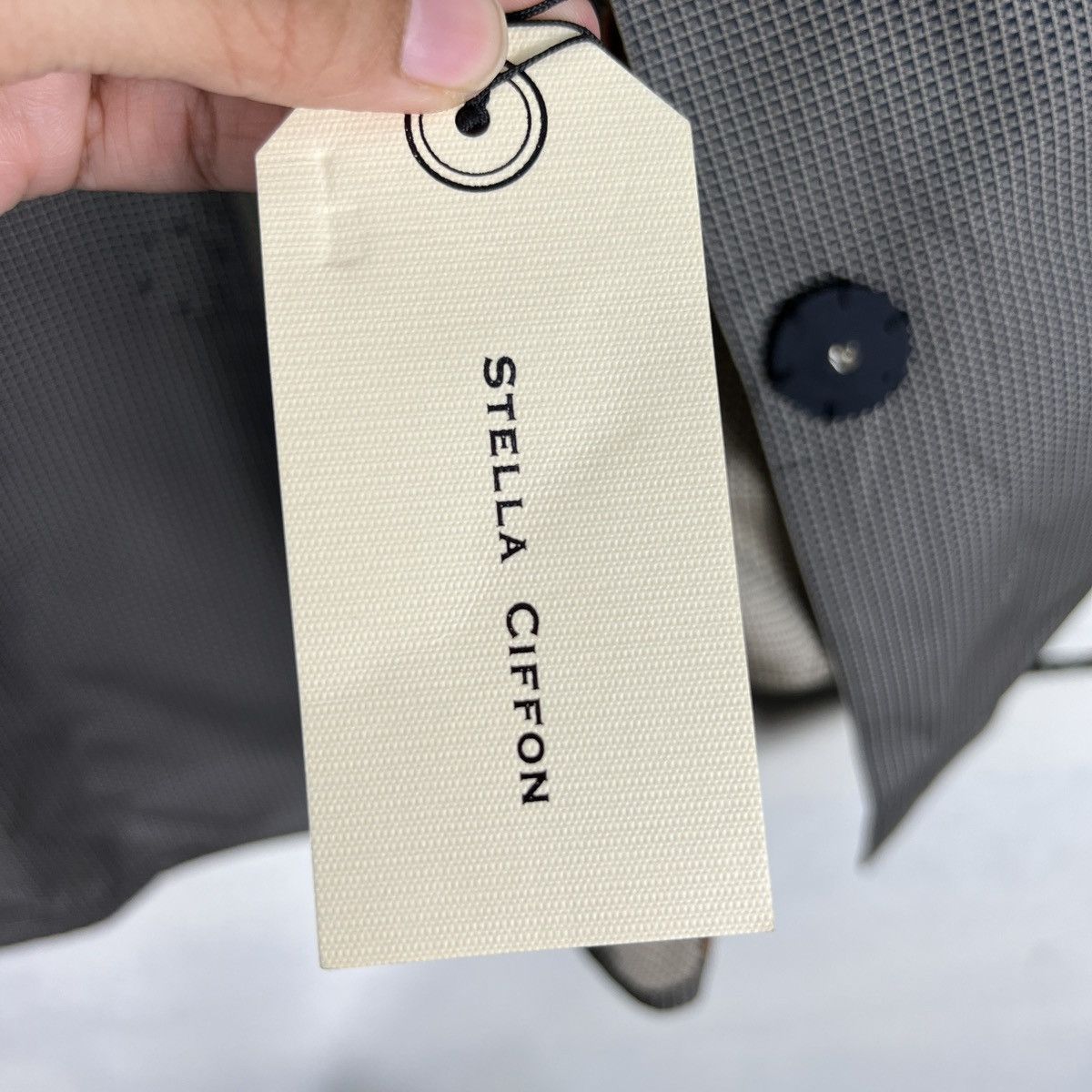 Designer 🔥 STELLA CIFFON COAT JACKET MADE IN JAPAN Size US M / EU 48-50 / 2 - 18 Thumbnail
