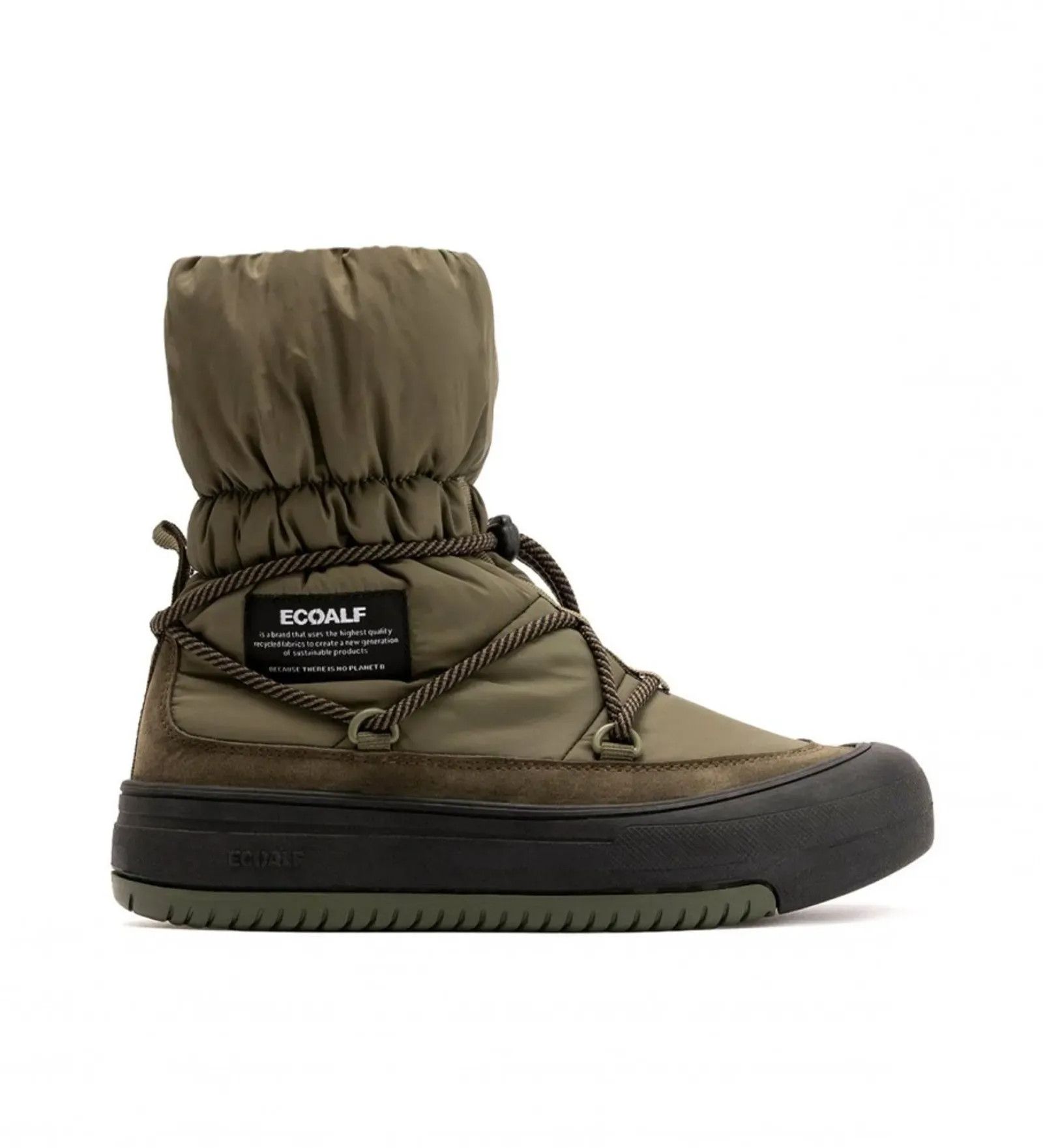 ECOALF Ecoalf BERING GREEN ANKLE BOOTS Winter Boots Size US 9 / IT 39 - 1 Thumbnail