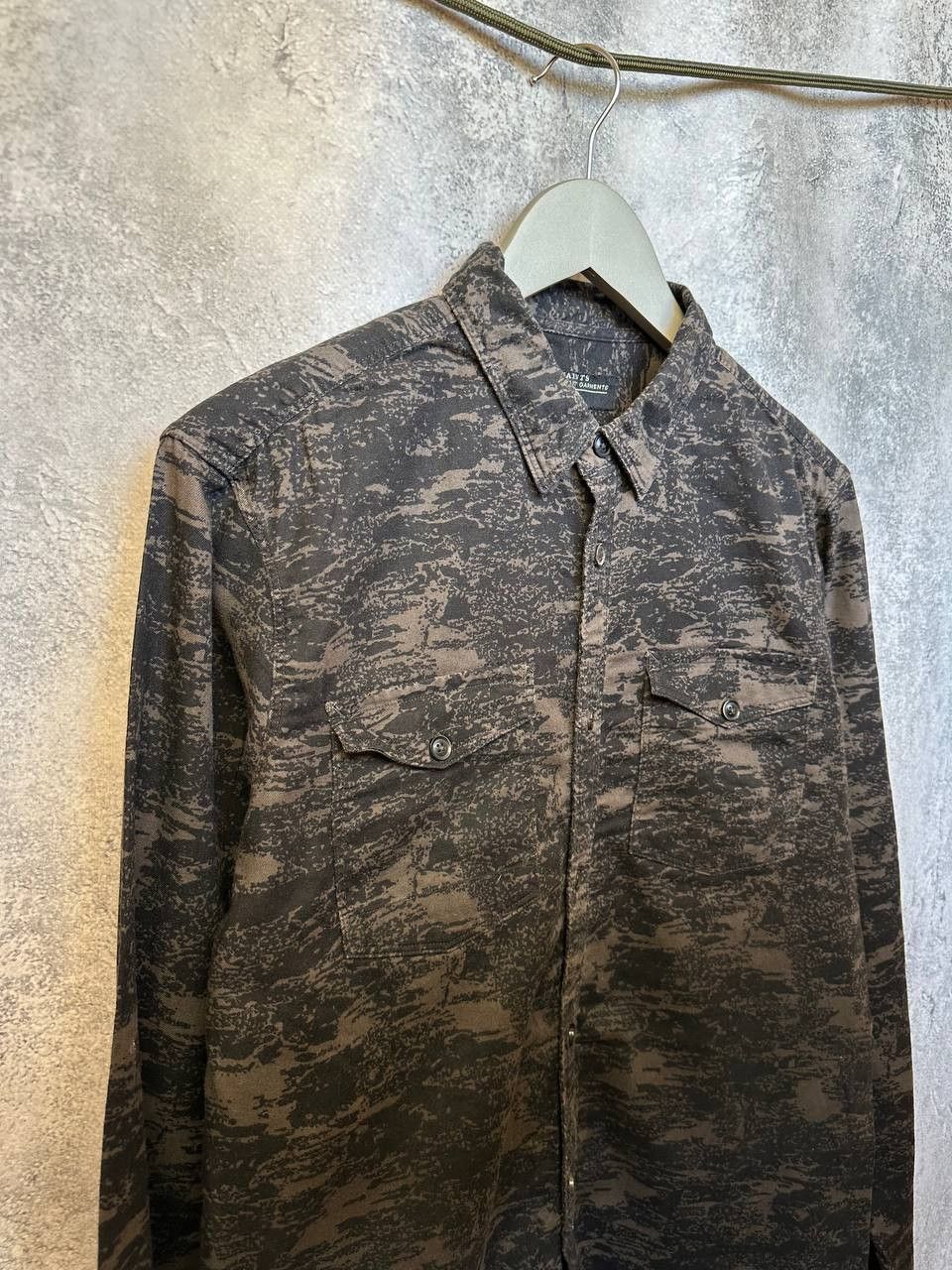 Allsaints Allsaints Breslau Camo Military Field Army Button Up Shirt Size US S / EU 44-46 / 1 - 4 Thumbnail