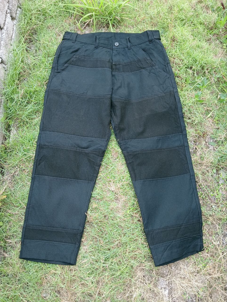 Comme des Garcons COMME DES GARCONS SHIRT LAINE WOOL PATCHWORK PANTS Size US 35 - 2 Thumbnail