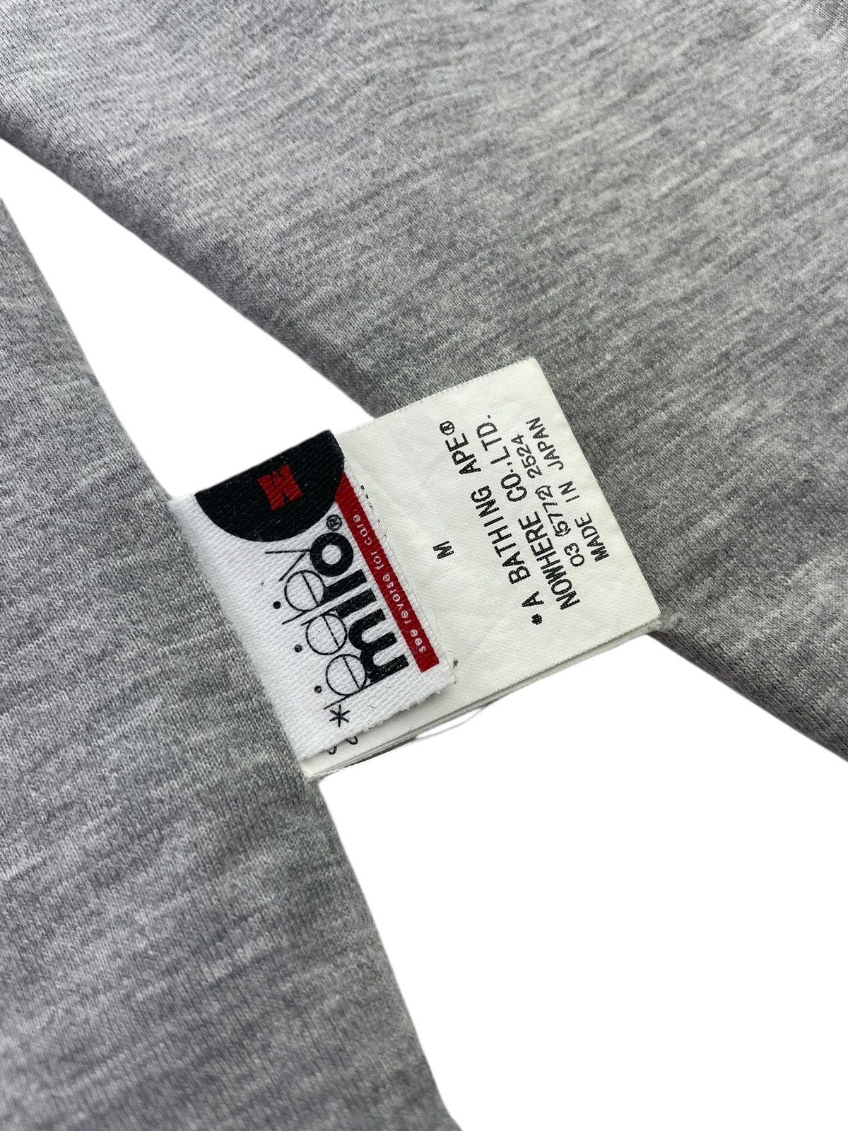 Bape × Kaws Baby Milo Reversible Longsleeve T Shirt Size US M / EU 48-50 / 2 - 15 Thumbnail