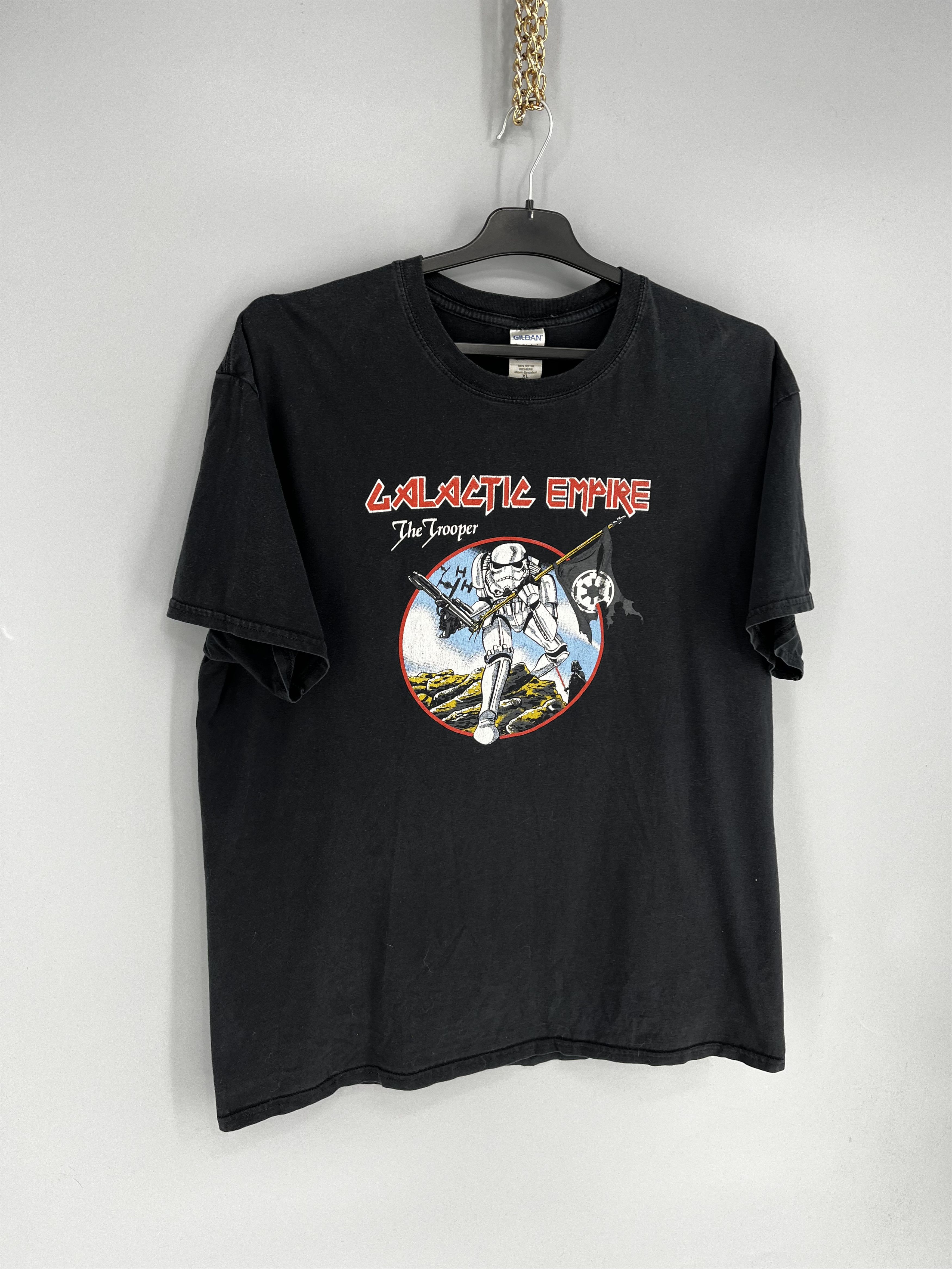 Band Tees VINTAGE STAR WARS x IRON MAIDEN THE TROOPER PROMO TEES Size US XL / EU 56 / 4 - 2 Thumbnail