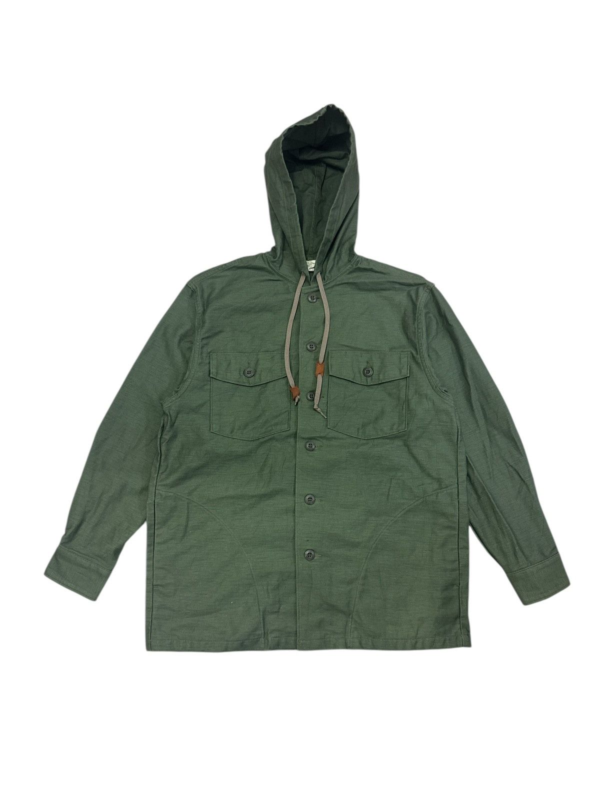 Orslow ORSLOW US ARMY HOODED SHIRT JACKET Size US L / EU 52-54 / 3 - 1 Thumbnail