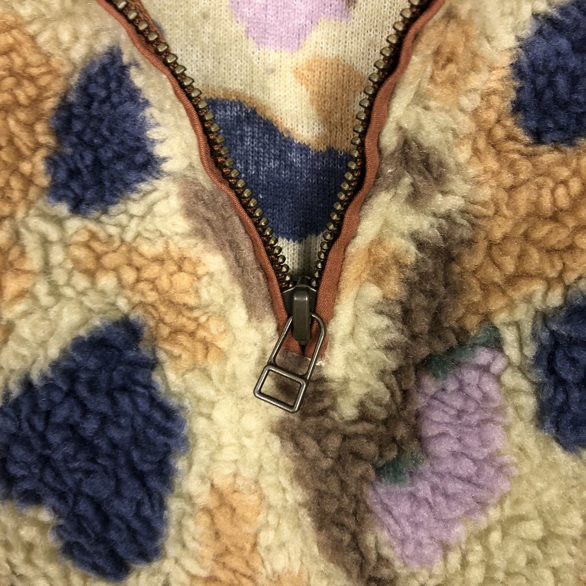Japanese Brand × Vintage 📌Vintage Half Zipper Fleece Jacket Bean Singnature Size US M / EU 48-50 / 2 - 15 Thumbnail