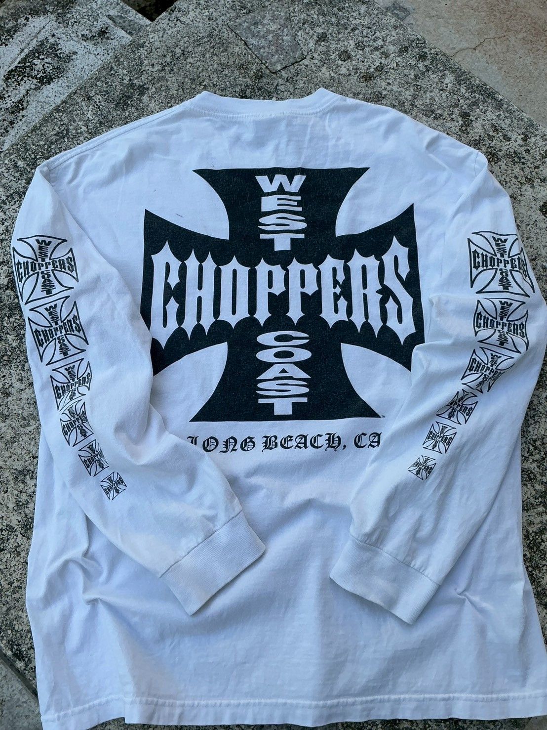 Vintage West Coast Choppers Rare Mooneyes Long Sleeve T | Grailed