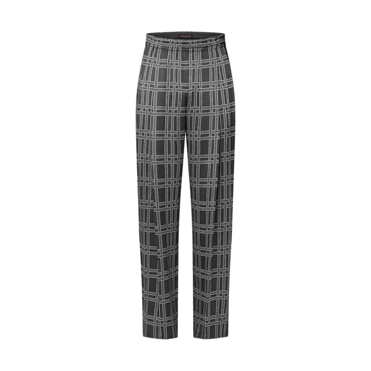 Louis Vuitton Silk Mix Pyjama Trousers Size US 28 / EU 44 - 1 Thumbnail