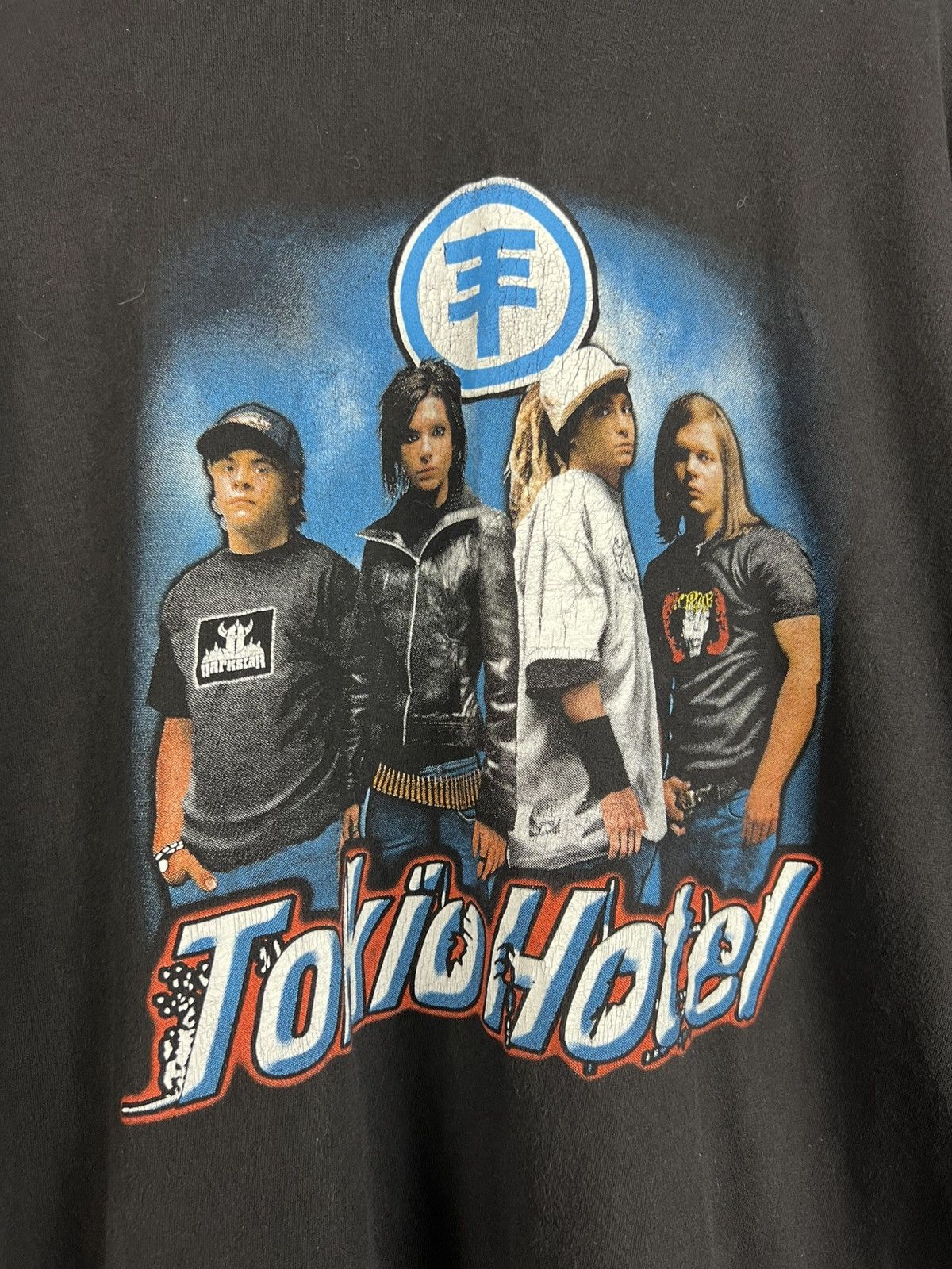 Vintage Tokio Hotel 00s Y2K Tour Band Tee Rare Pop Rock Emo Size M Size US M / EU 48-50 / 2 - 5 Thumbnail