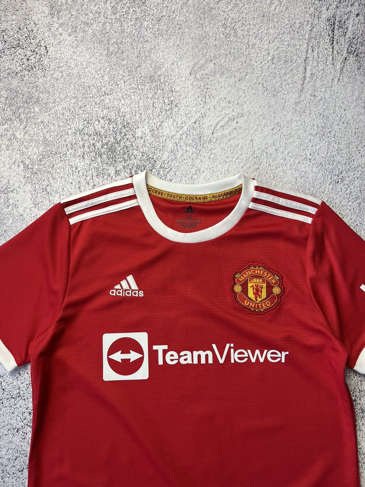 Adidas Vintage Ronaldo #7 Manchester United Home 2021/22 Size US M / EU 48-50 / 2 - 7 Thumbnail