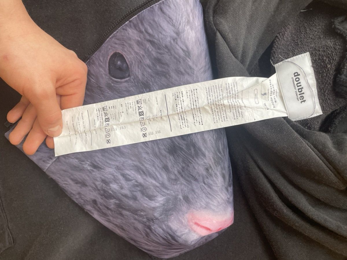 Doublet Doublet rat hoodie Size US S / EU 44-46 / 1 - 8 Thumbnail