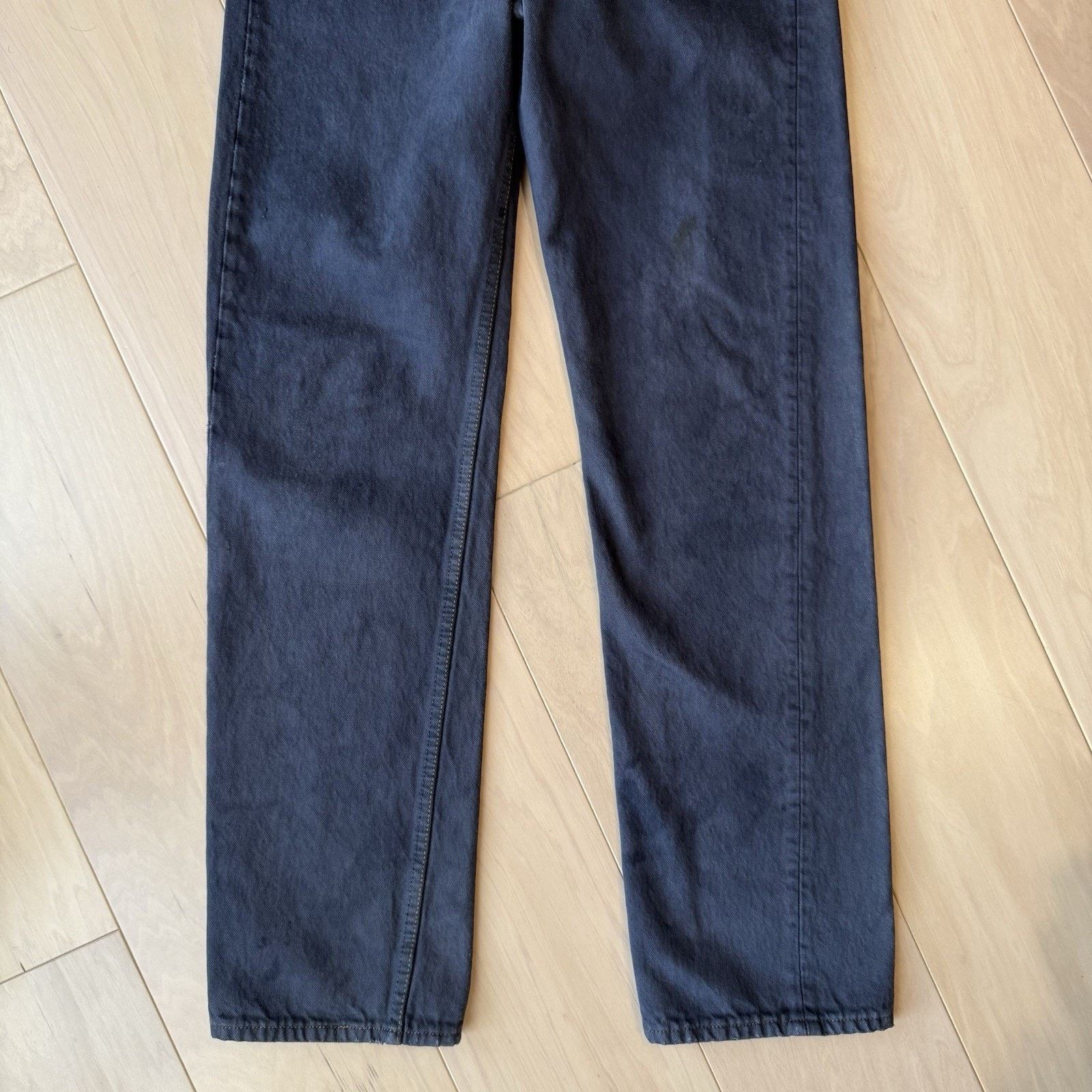 Levi's Vintage Levis 501 Jeans 30 Purple Straight Leg 90s Denim Size US 30 / EU 46 - 4 Thumbnail