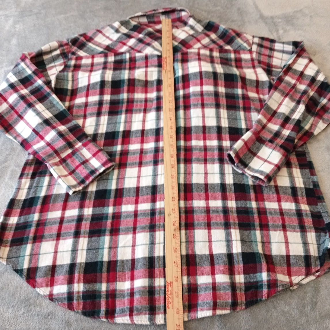 Vintage Ely Cattleman Shirt Mens XL Red Plaid Flannel Long Sleeve Snap Pockets Western Button-Up Size US XL / EU 56 / 4 - 6 Thumbnail
