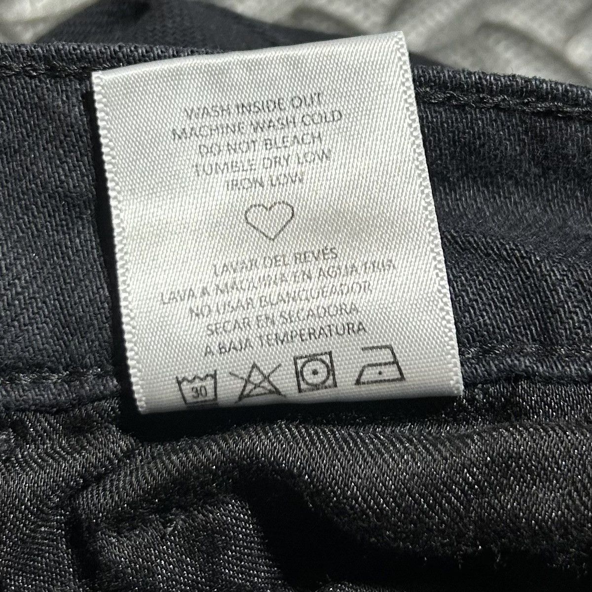 Fashion Nova Fashion Nova Wide Leg Black Jeans Denim Frayed Hem Size 3 Size 24" / US 00 / IT 34 - 4 Thumbnail