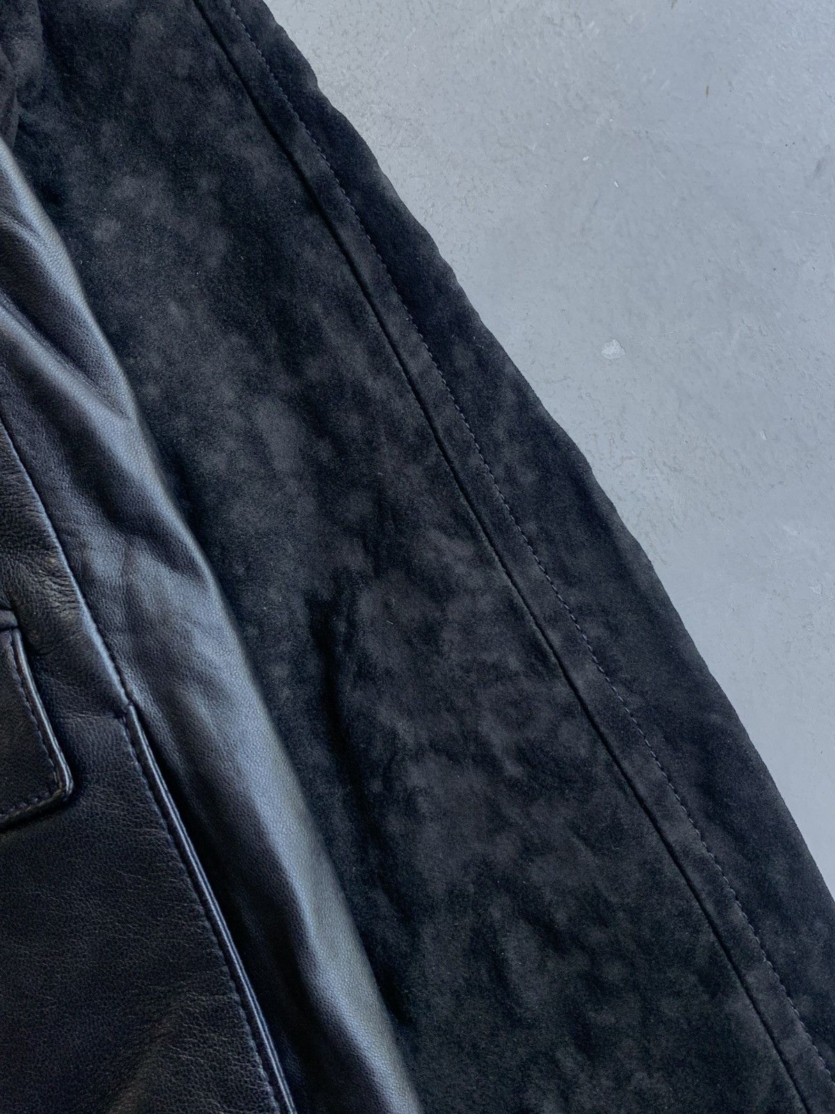 Dior Dior Homme - Leather Suede Zip Jacket Size US S / EU 44-46 / 1 - 16 Thumbnail