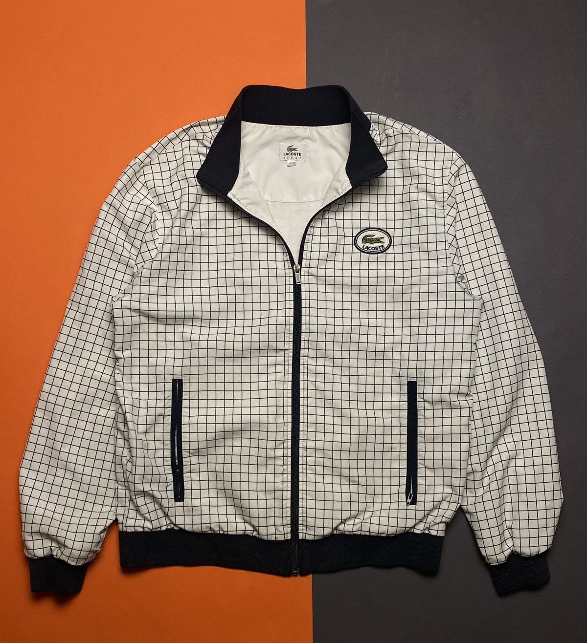 Lacoste × Vintage Vintage Lacoste nylon light jacket Size US M / EU 48-50 / 2 - 1 Thumbnail