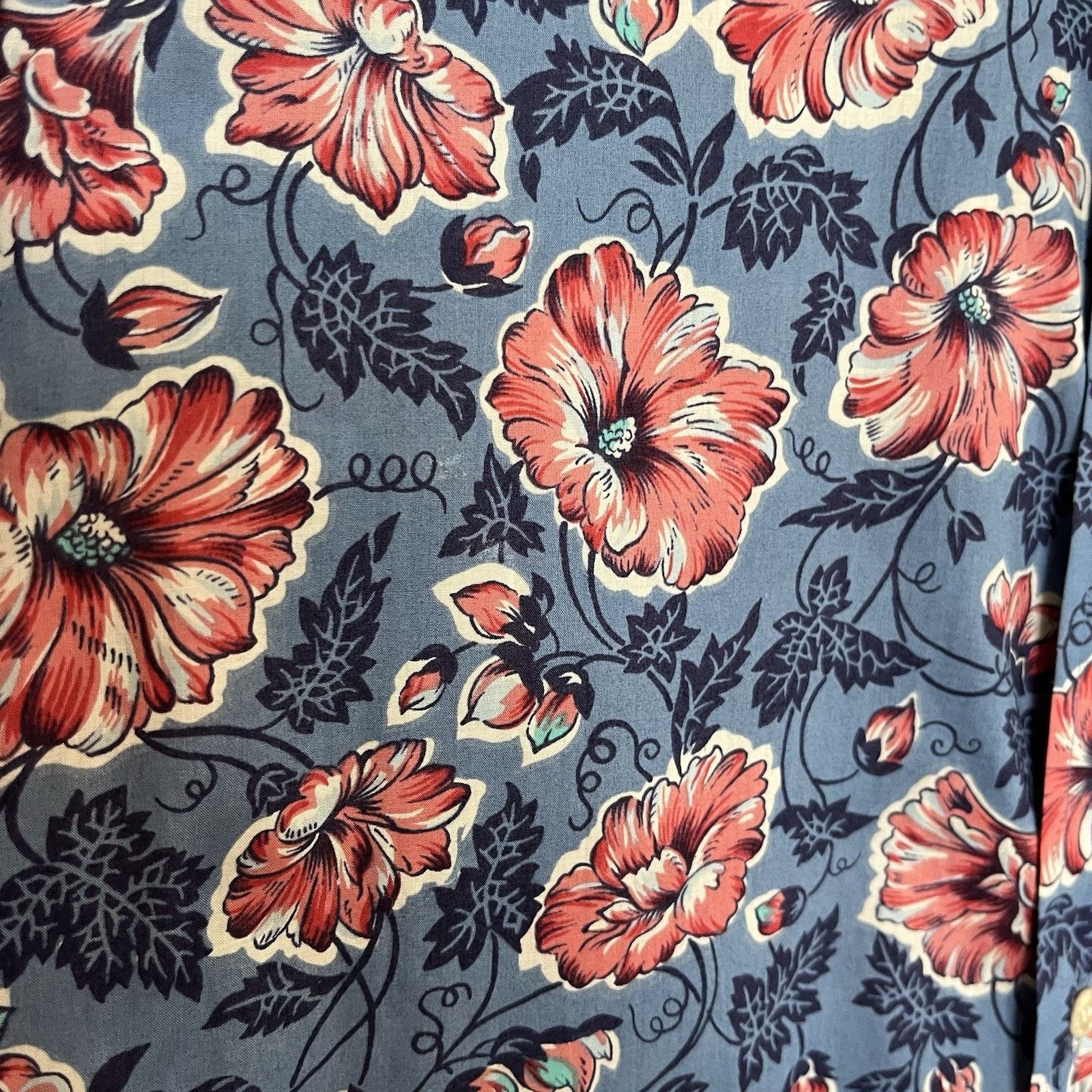 Reyn Spooner × Vintage Reyn Spooner Aloha Hawaiian Shirt Hibiscus Egyptian Cotton Size US L / EU 52-54 / 3 - 4 Thumbnail