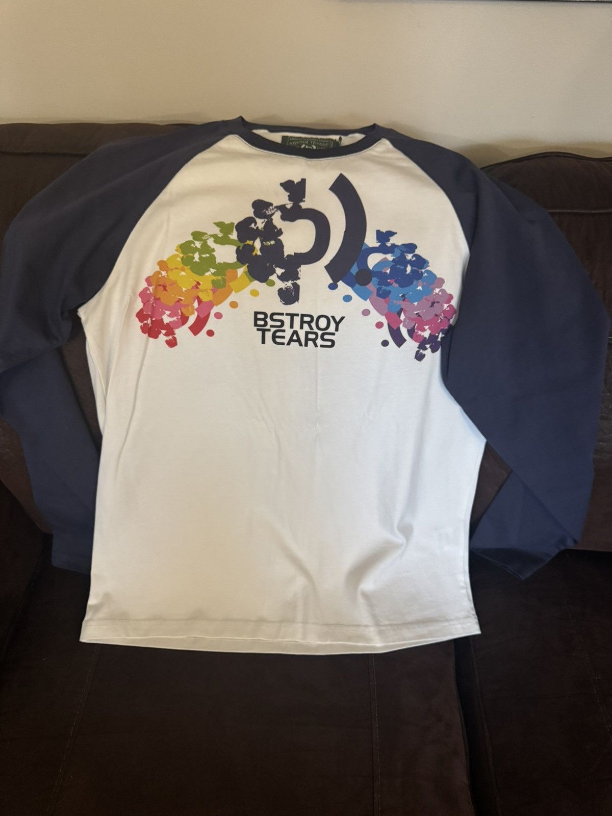 (B).Stroy × DENIM TEARS Bstroy Tears Long Sleeve Size US M / EU 48-50 / 2 - 1 Thumbnail